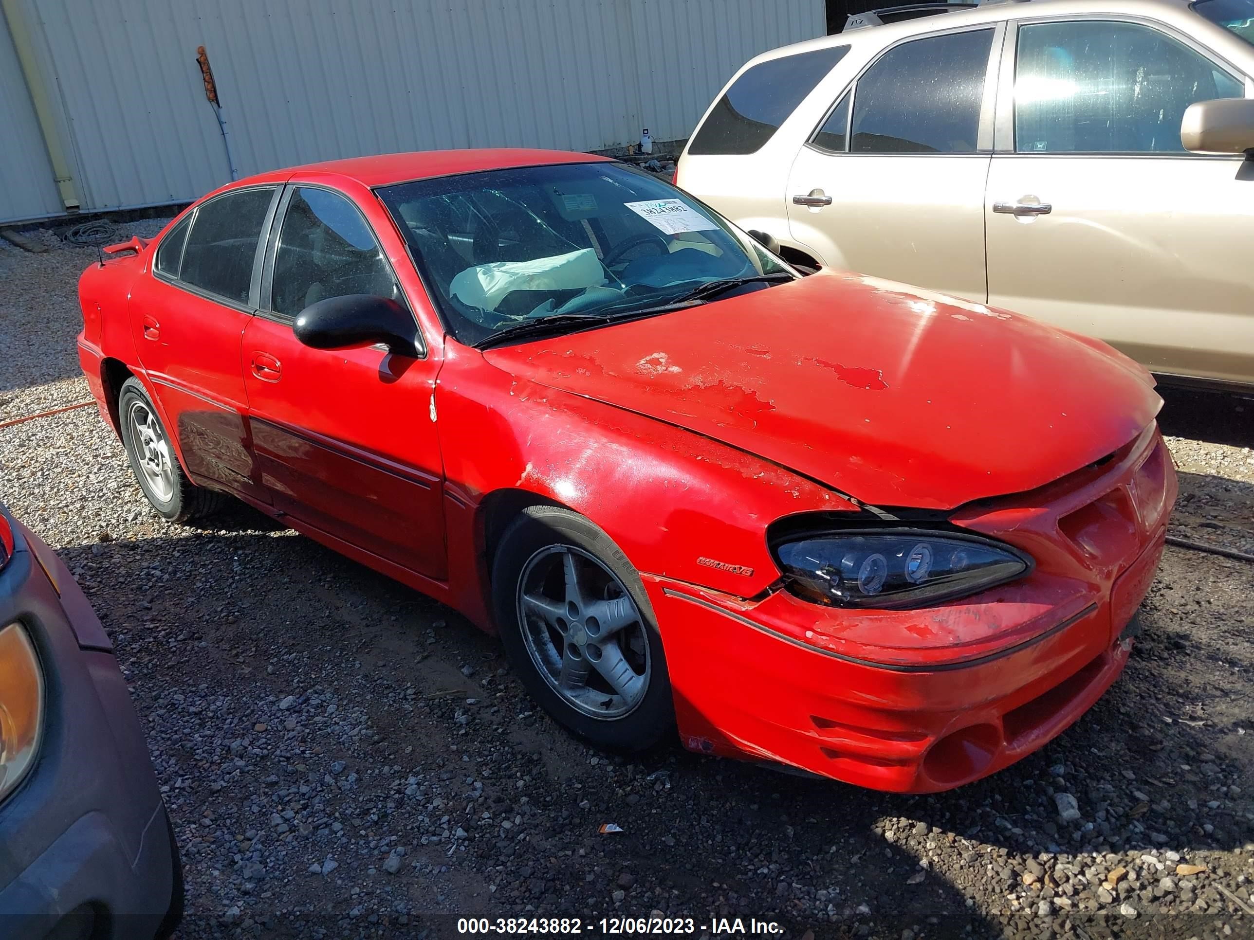 PONTIAC GRAND AM 2003 1g2nw52e53c328659