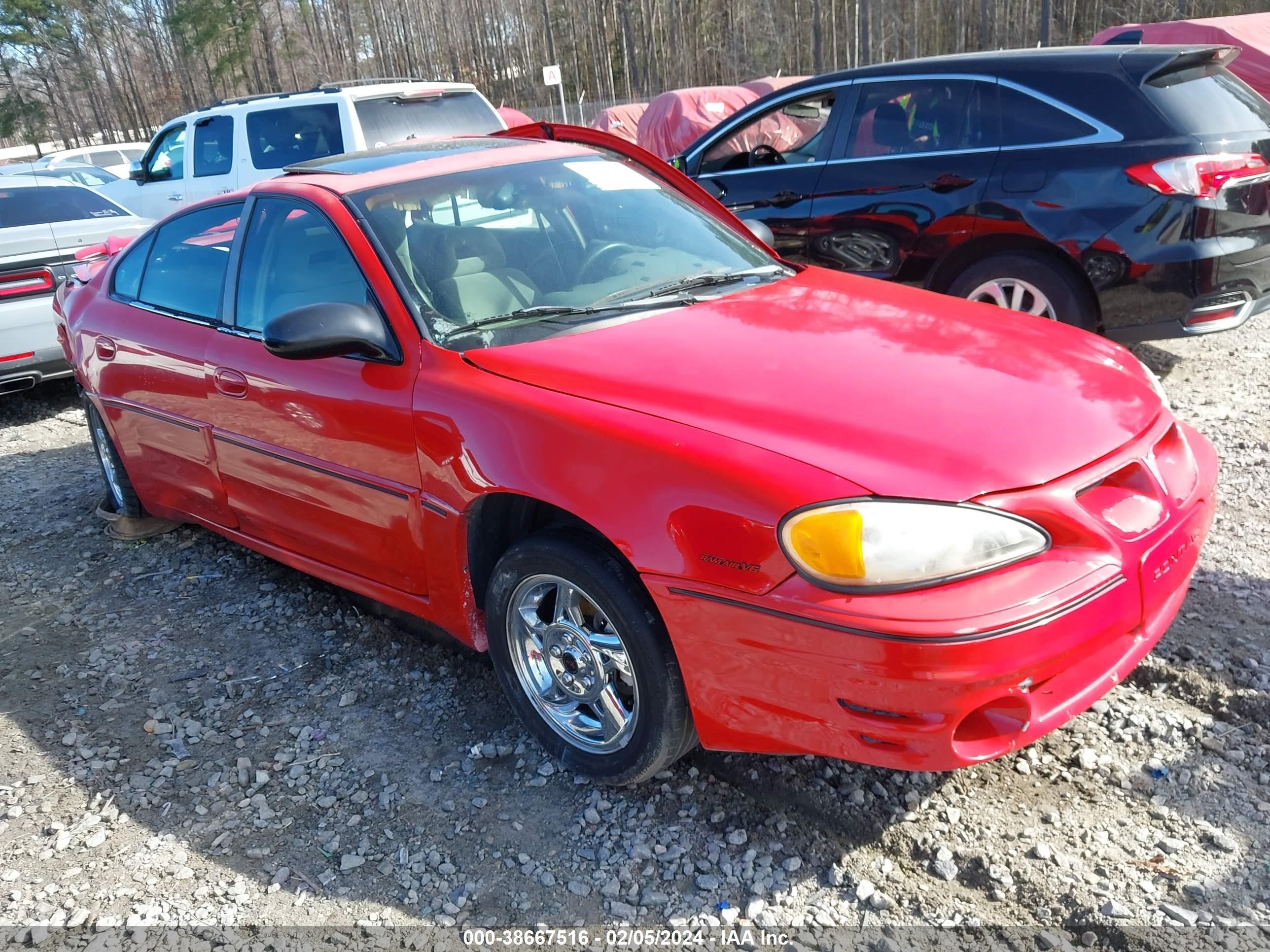 PONTIAC GRAND AM 2003 1g2nw52e83c102616