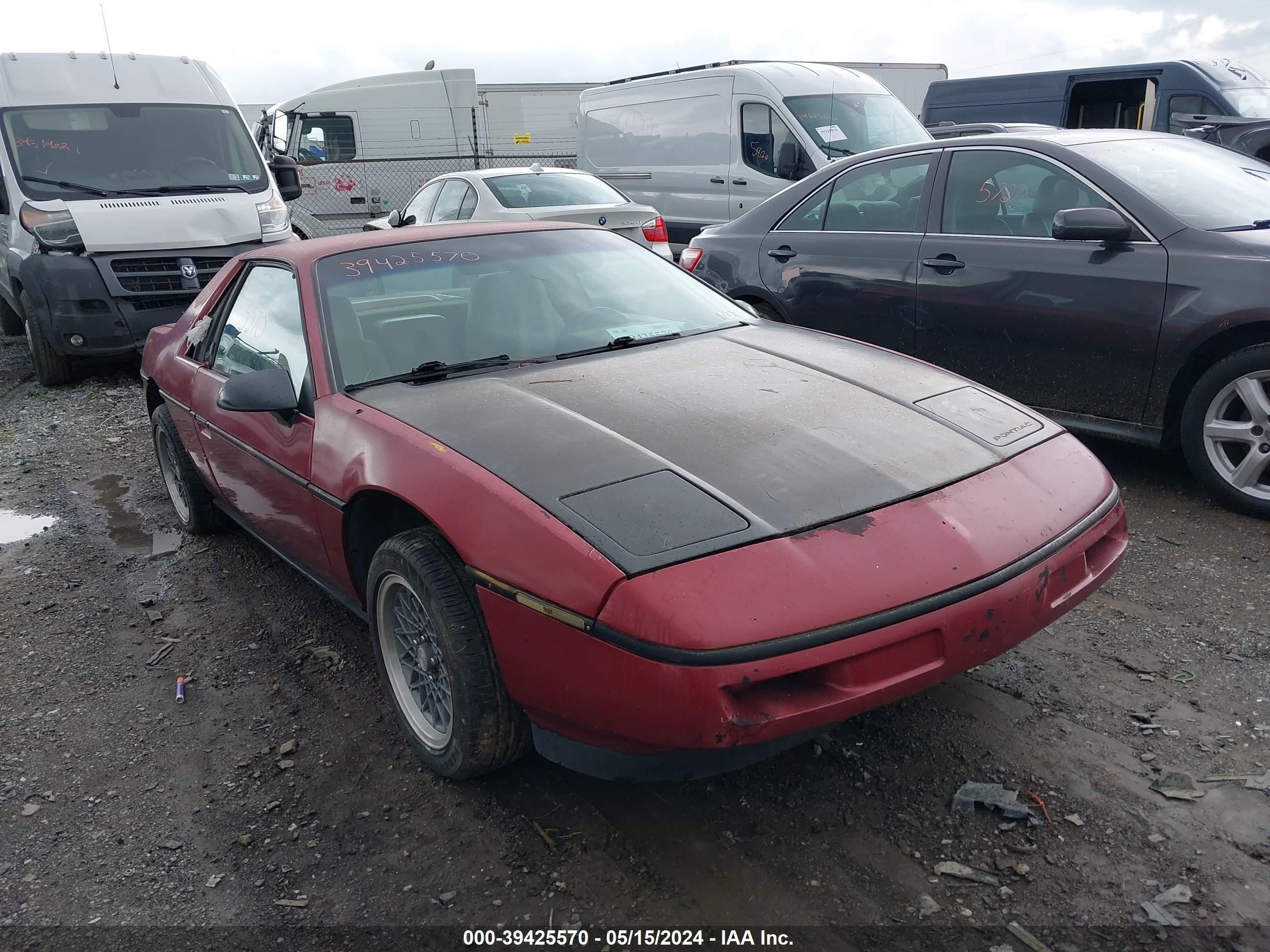 PONTIAC FIERO 1987 1g2pe11r0hp226758