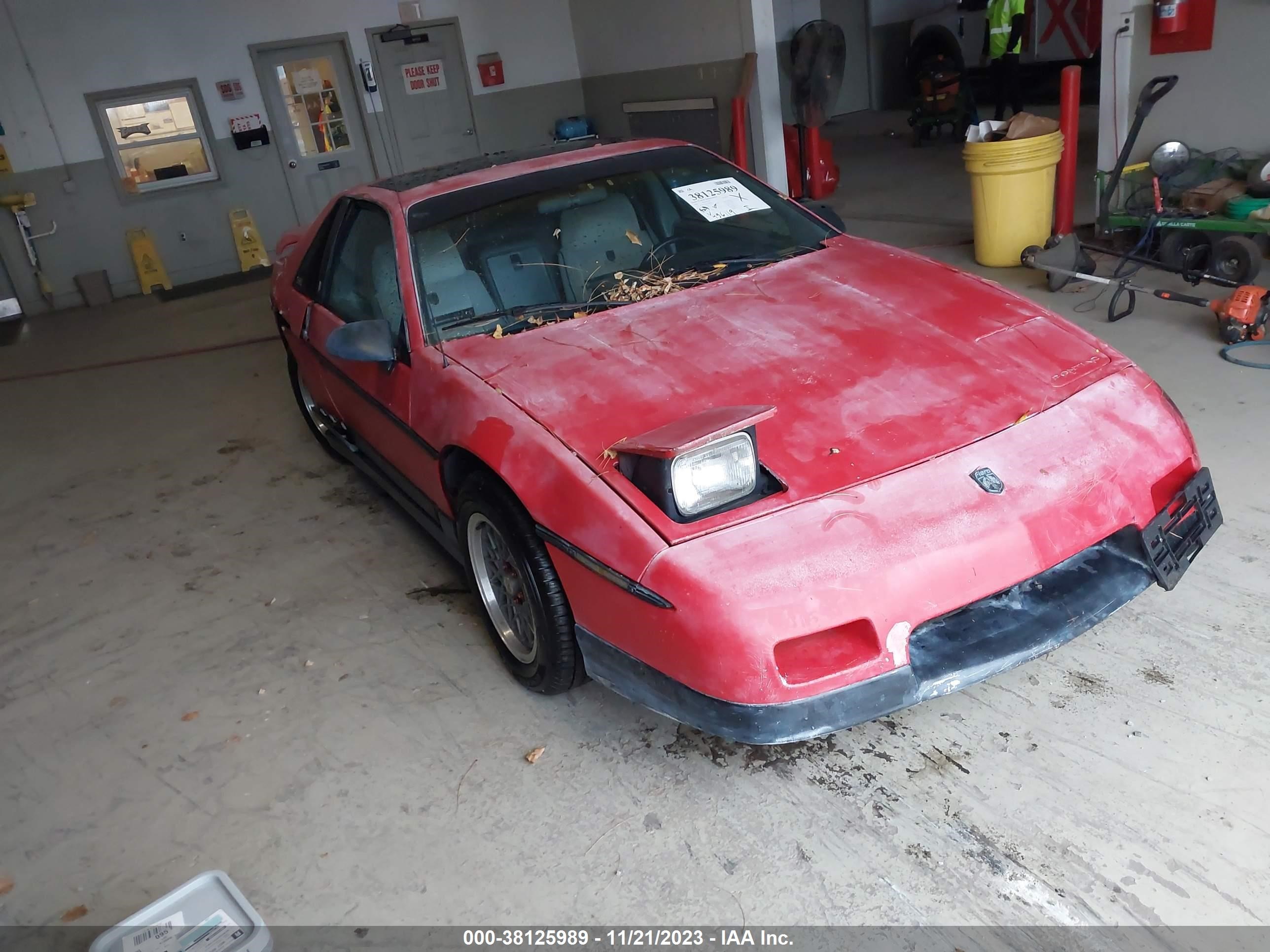 PONTIAC FIERO 1986 1g2pf3792gp240062