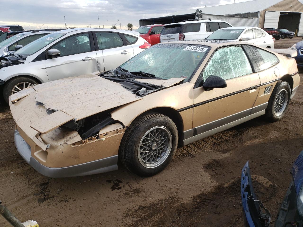 PONTIAC FIERO 1987 1g2pg1197hp216917