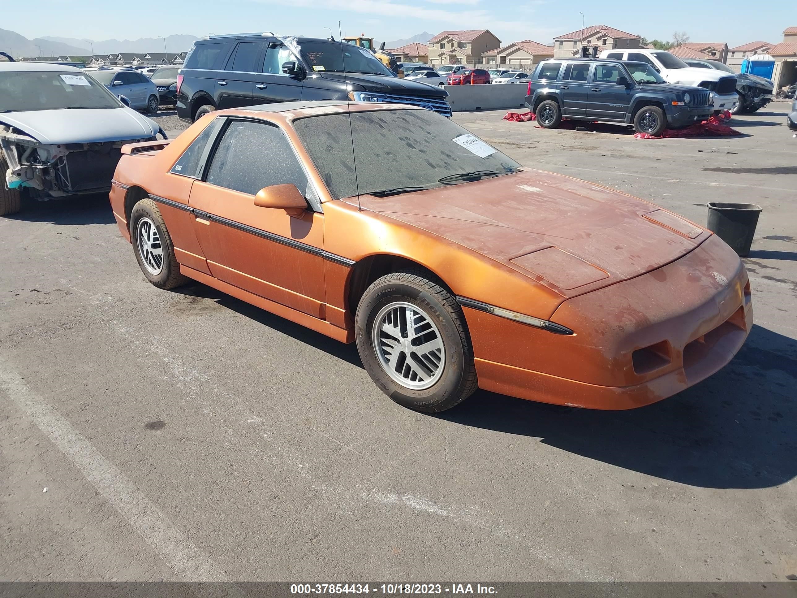 PONTIAC FIERO 1985 1g2pg3795fp230136