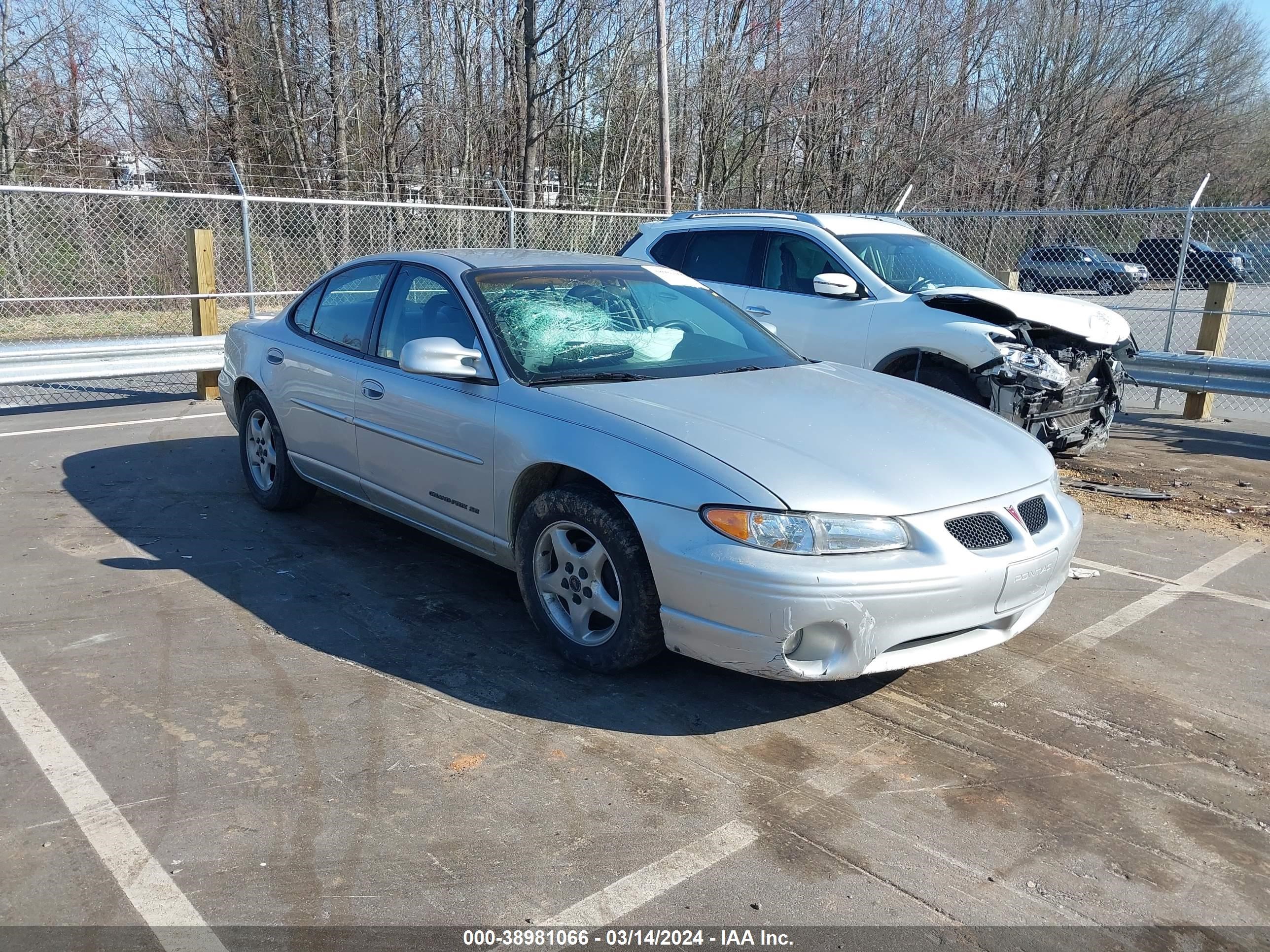 PONTIAC GRAND PRIX 2002 1g2wk52j12f174395