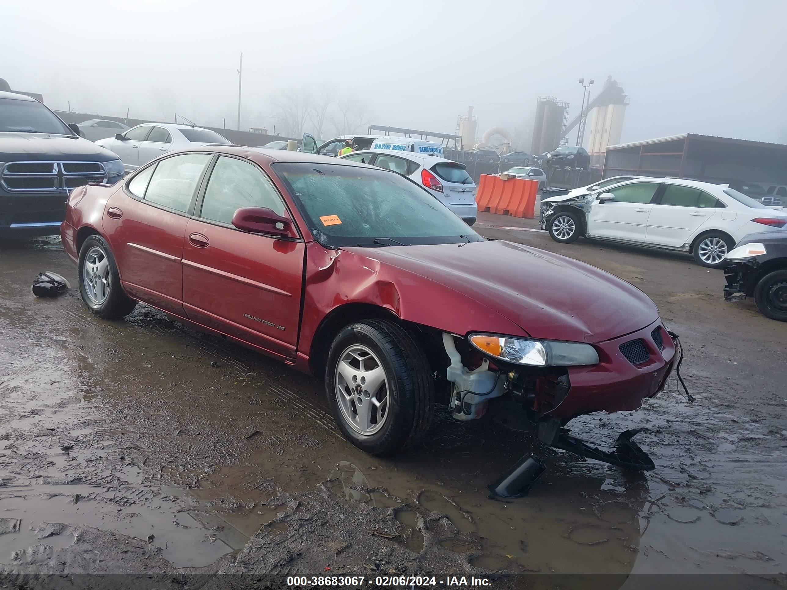 PONTIAC GRAND PRIX 2003 1g2wk52j13f119205