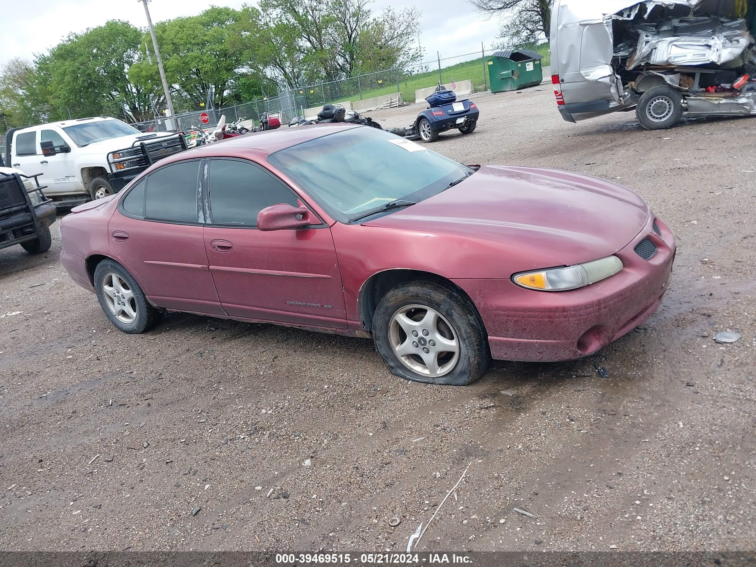 PONTIAC GRAND PRIX 2002 1g2wk52j22f181467