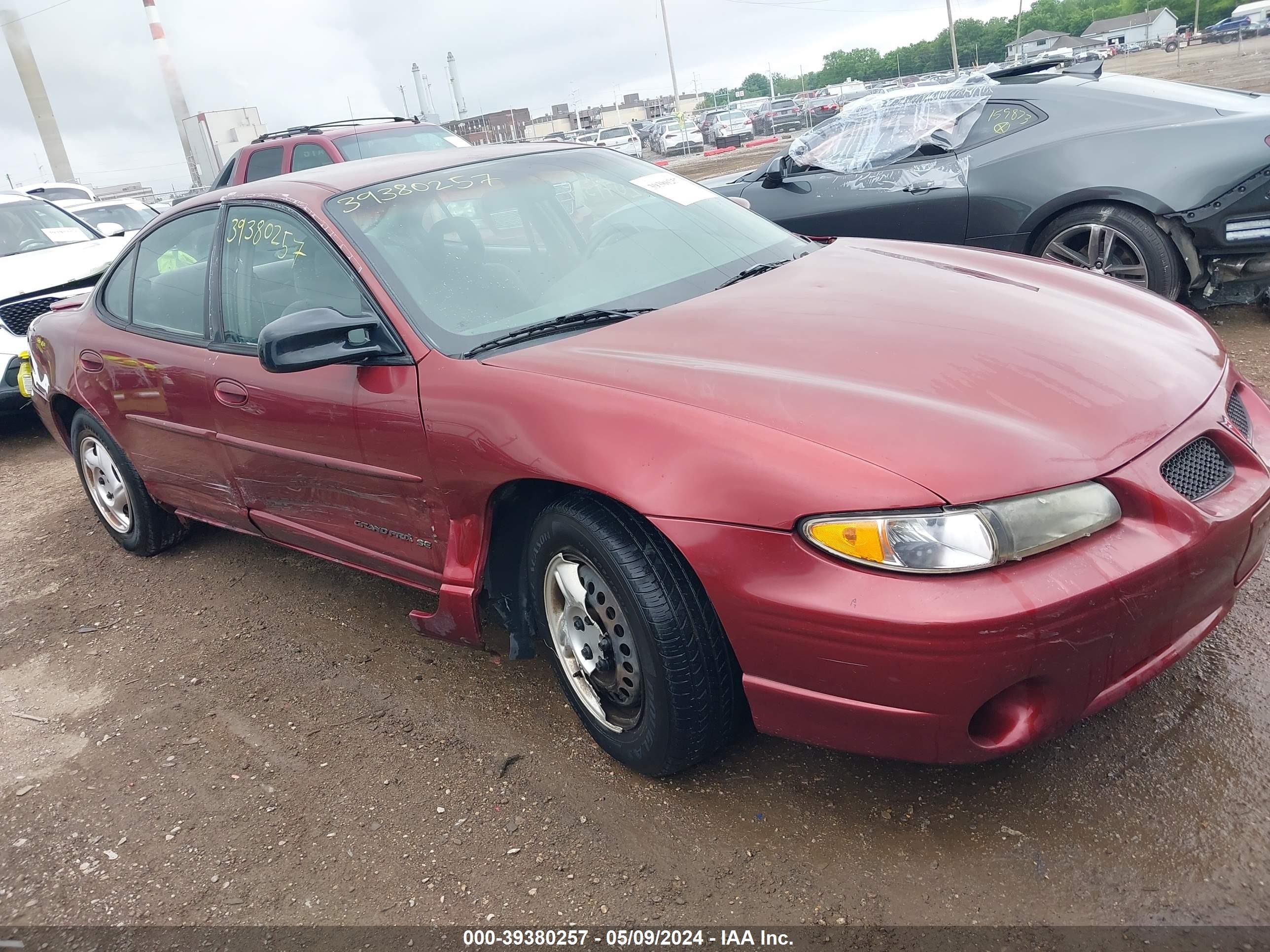 PONTIAC GRAND PRIX 2003 1g2wk52j23f116118