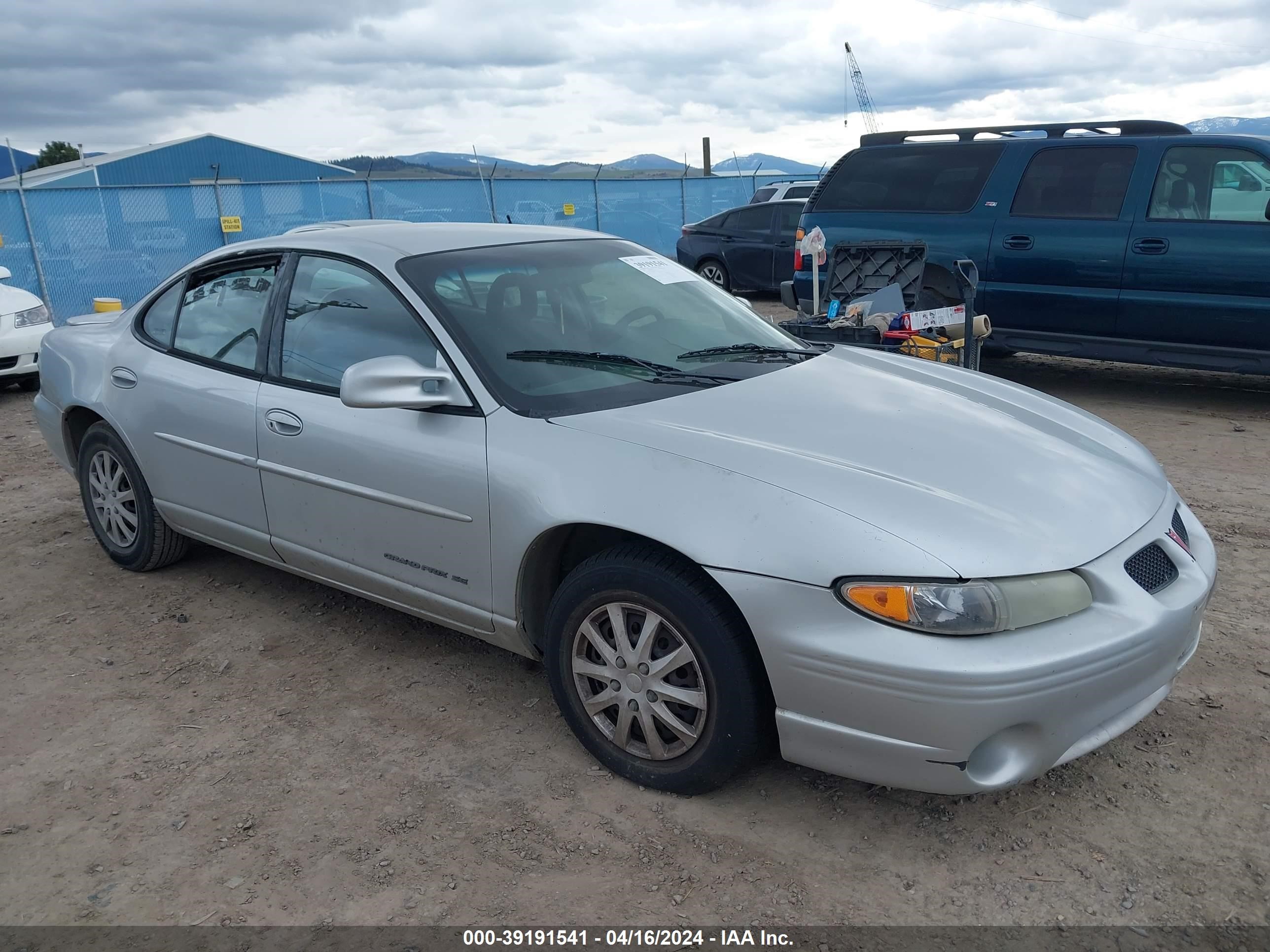 PONTIAC GRAND PRIX 2002 1g2wk52j32f108303