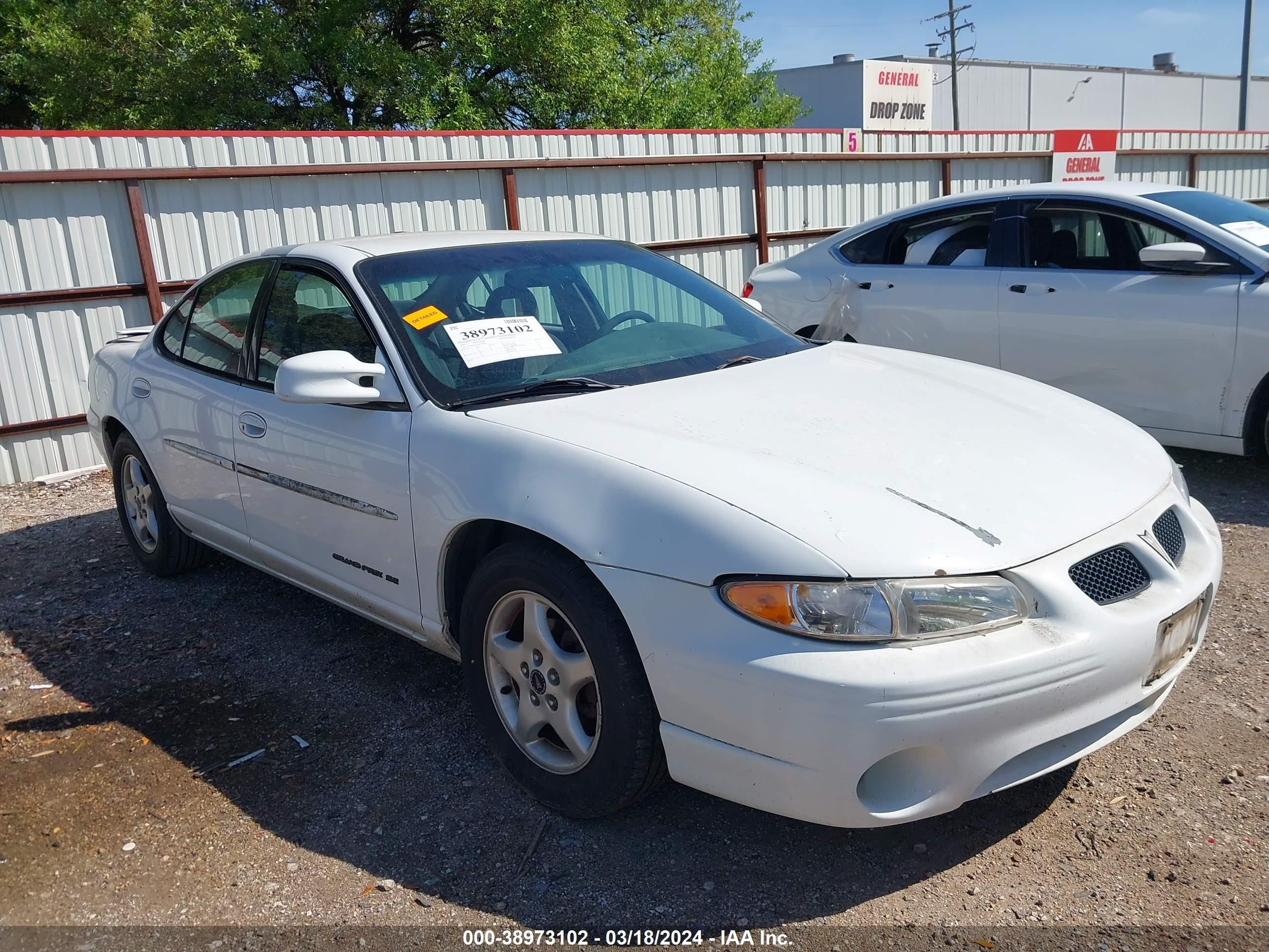 PONTIAC GRAND PRIX 2001 1g2wk52j41f179802