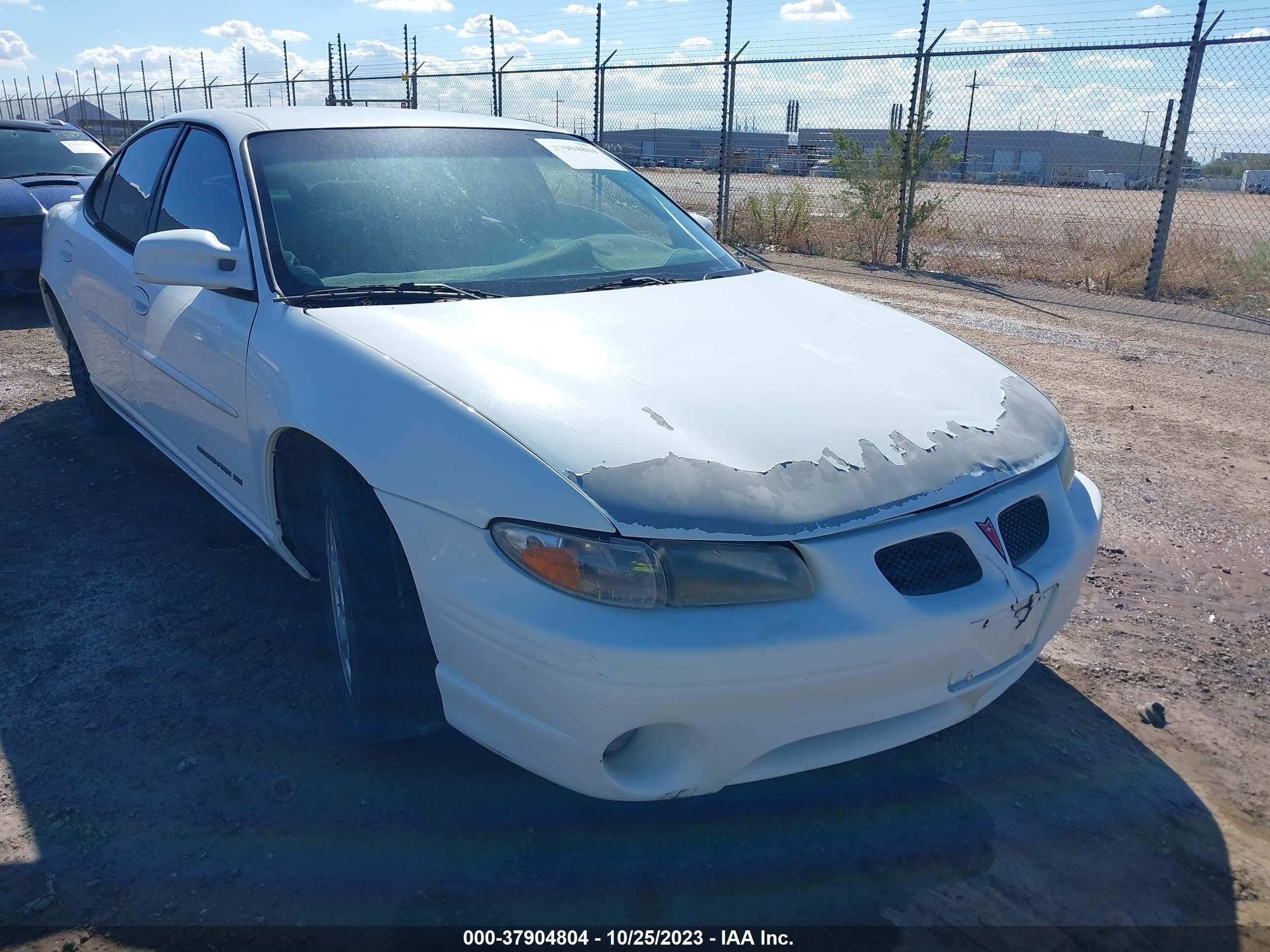 PONTIAC GRAND PRIX 2001 1g2wk52j71f118900