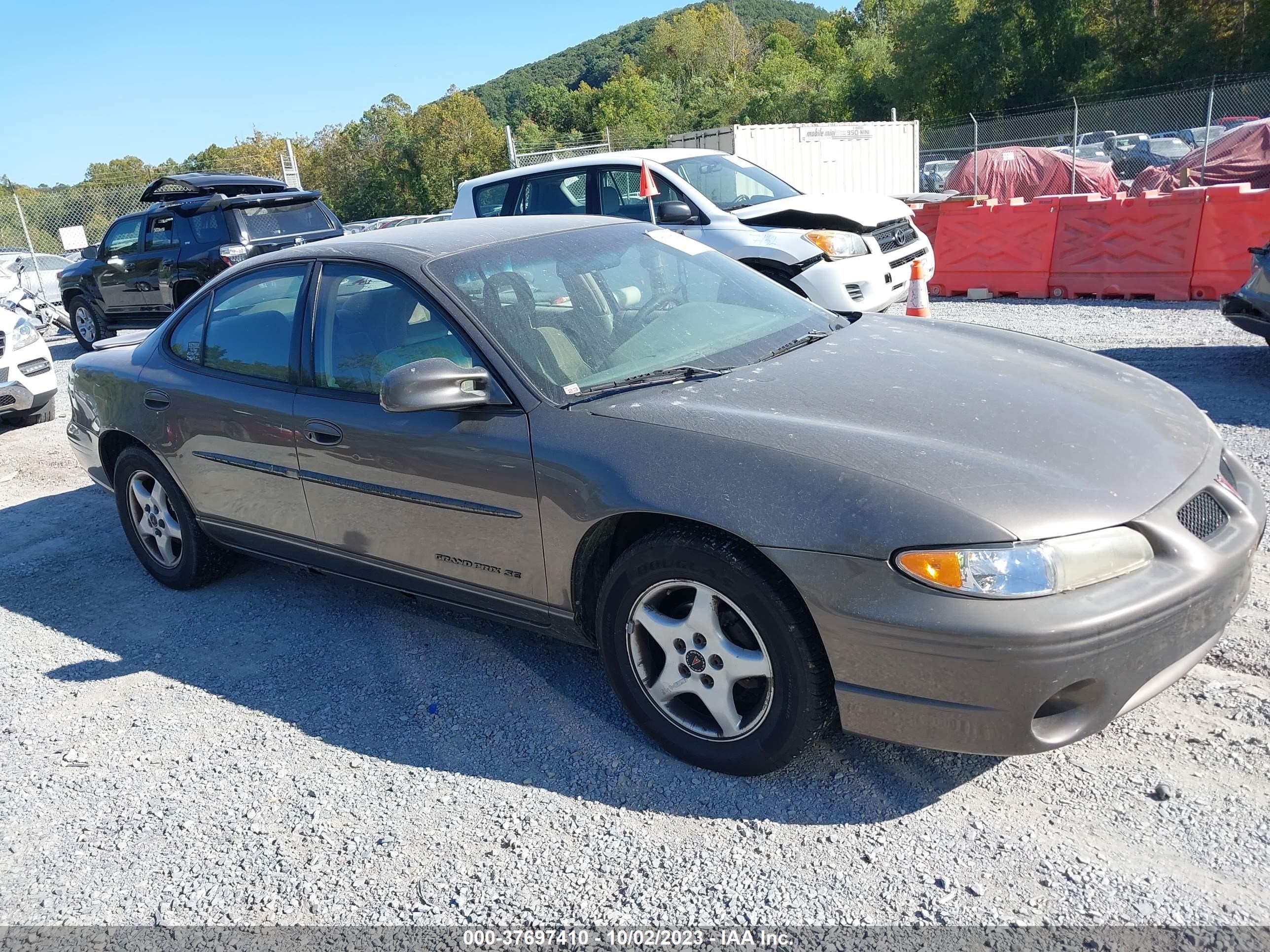 PONTIAC GRAND PRIX 2001 1g2wk52j91f214088