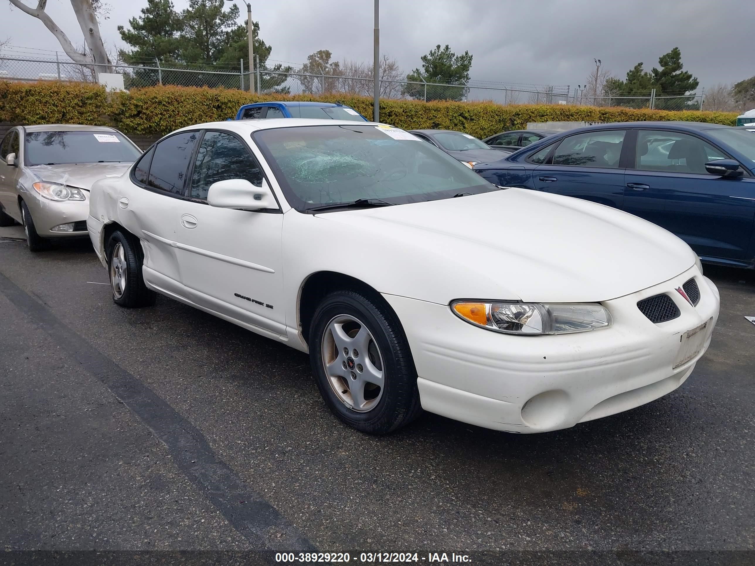 PONTIAC GRAND PRIX 2002 1g2wk52jx2f249837