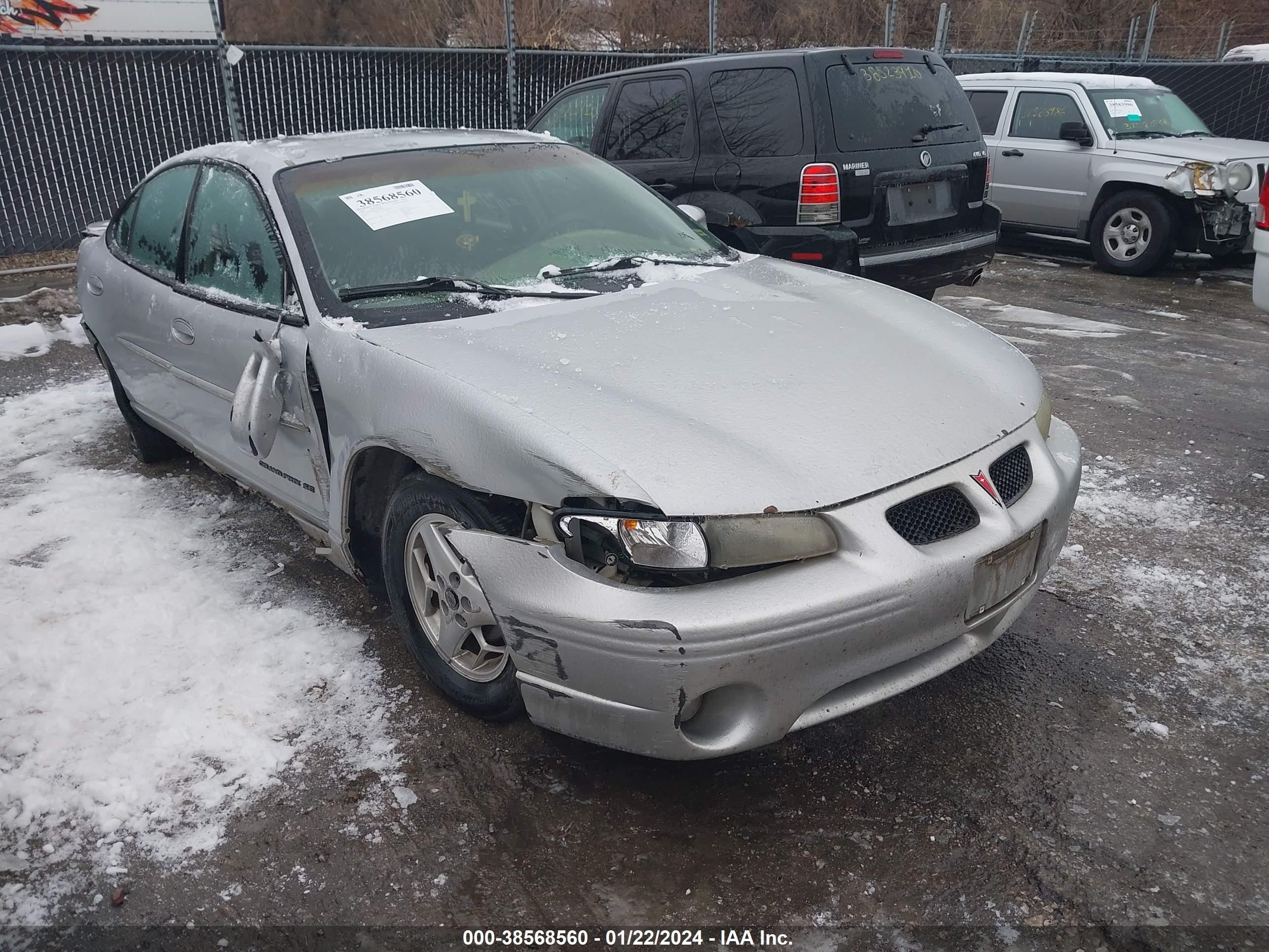 PONTIAC GRAND PRIX 2003 1g2wk52jx3f162604