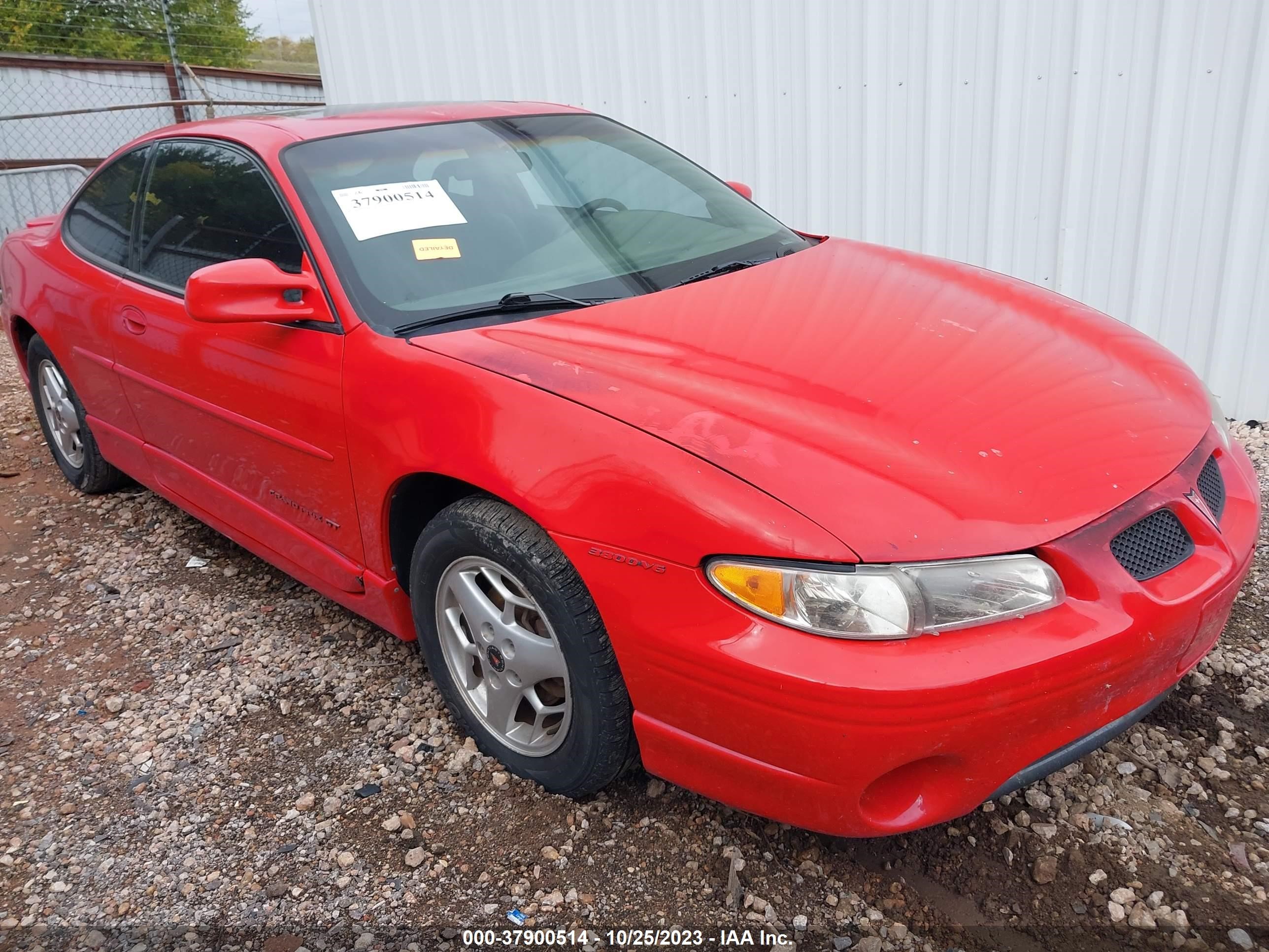 PONTIAC GRAND PRIX 1999 1g2wp12k4xf305443