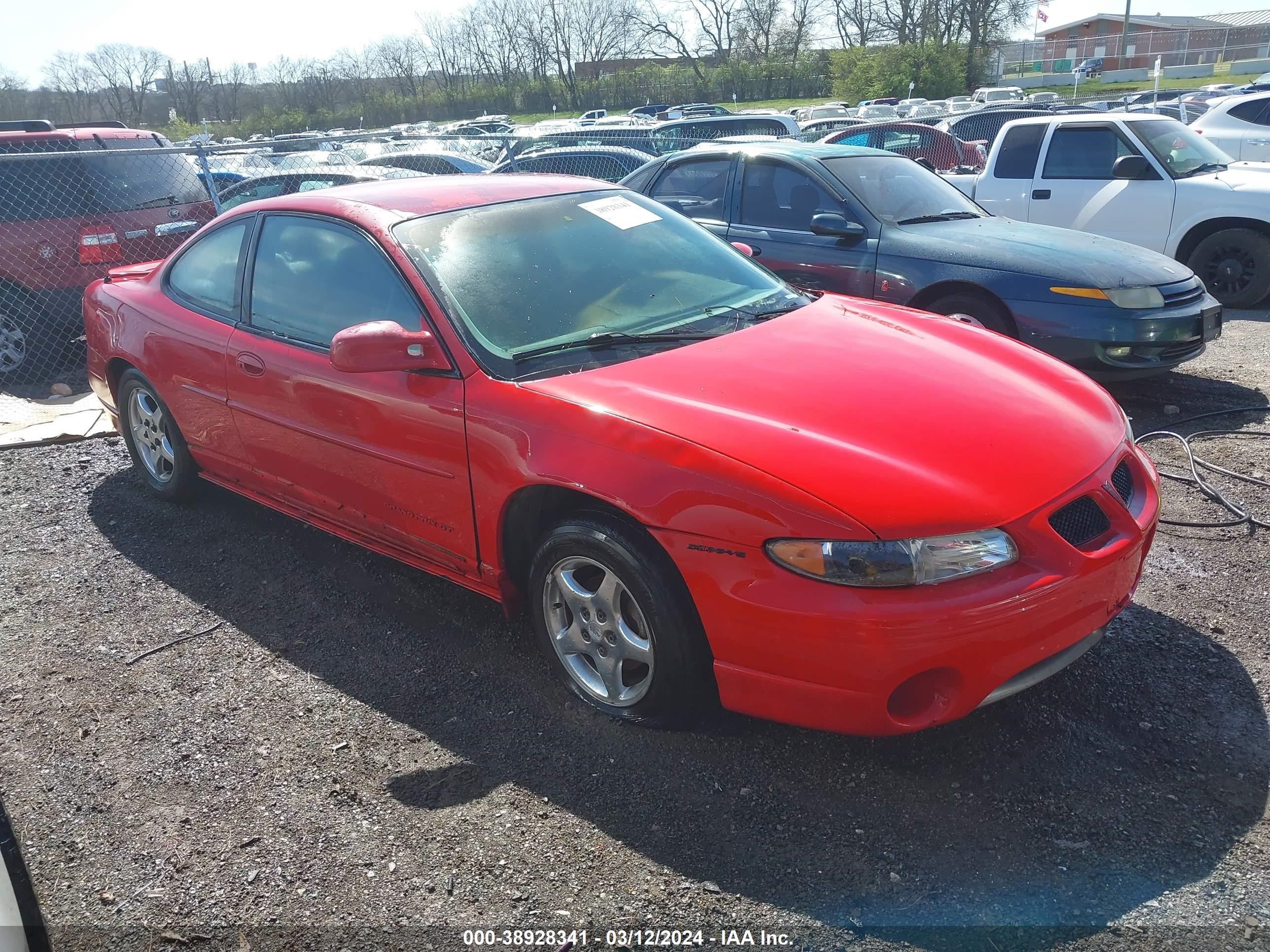 PONTIAC GRAND PRIX 1997 1g2wp12k6vf237319