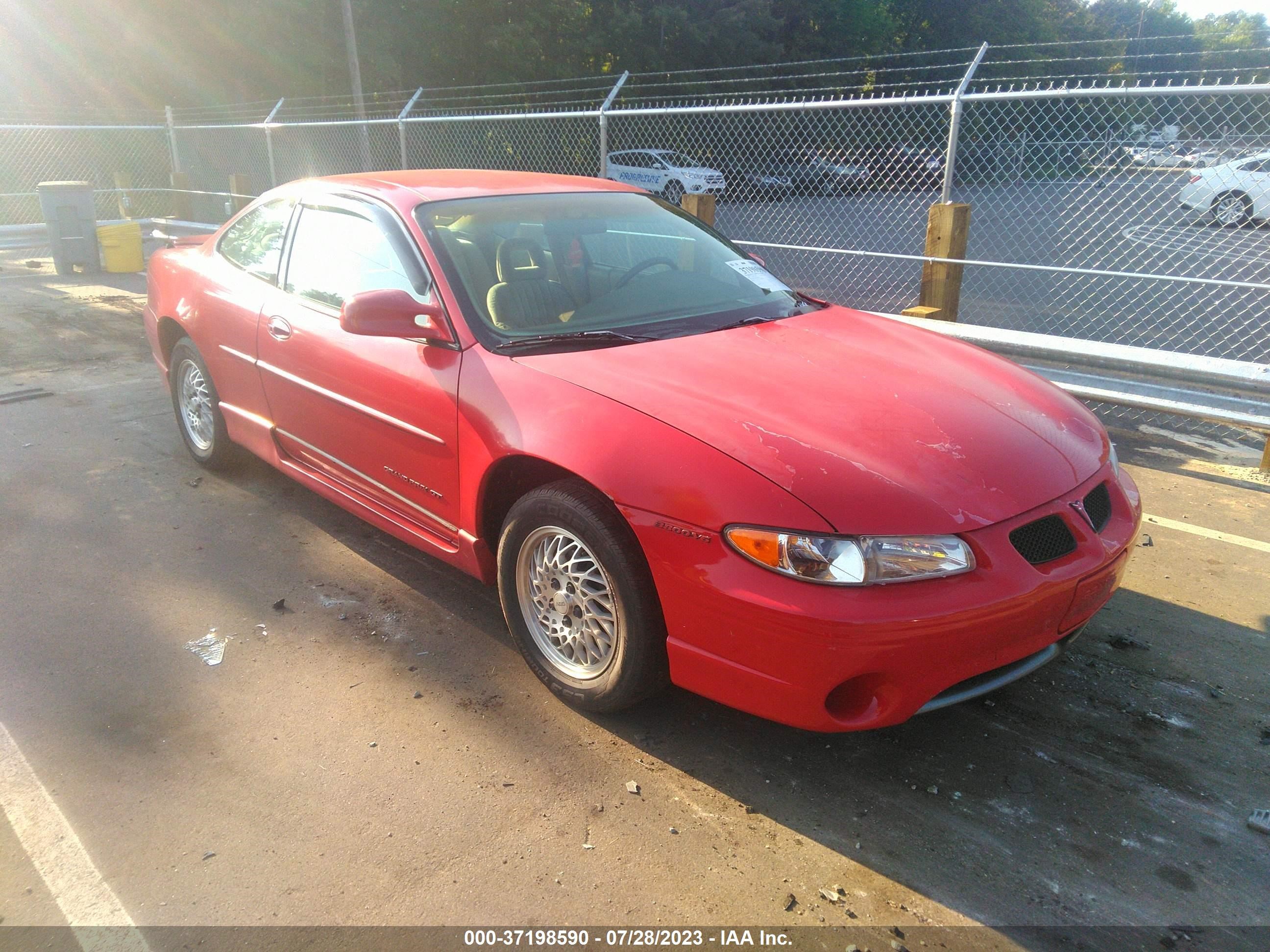 PONTIAC GRAND PRIX 1997 1g2wp12k8vf252467