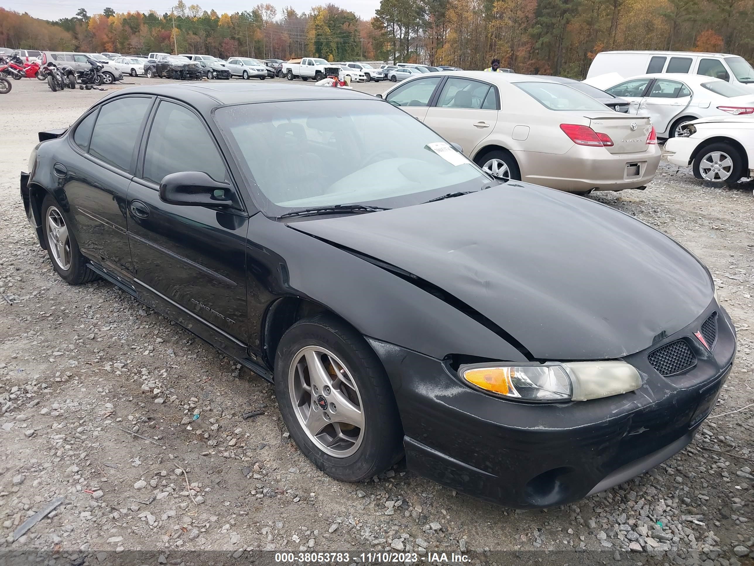 PONTIAC GRAND PRIX 2001 1g2wp52k01f196316