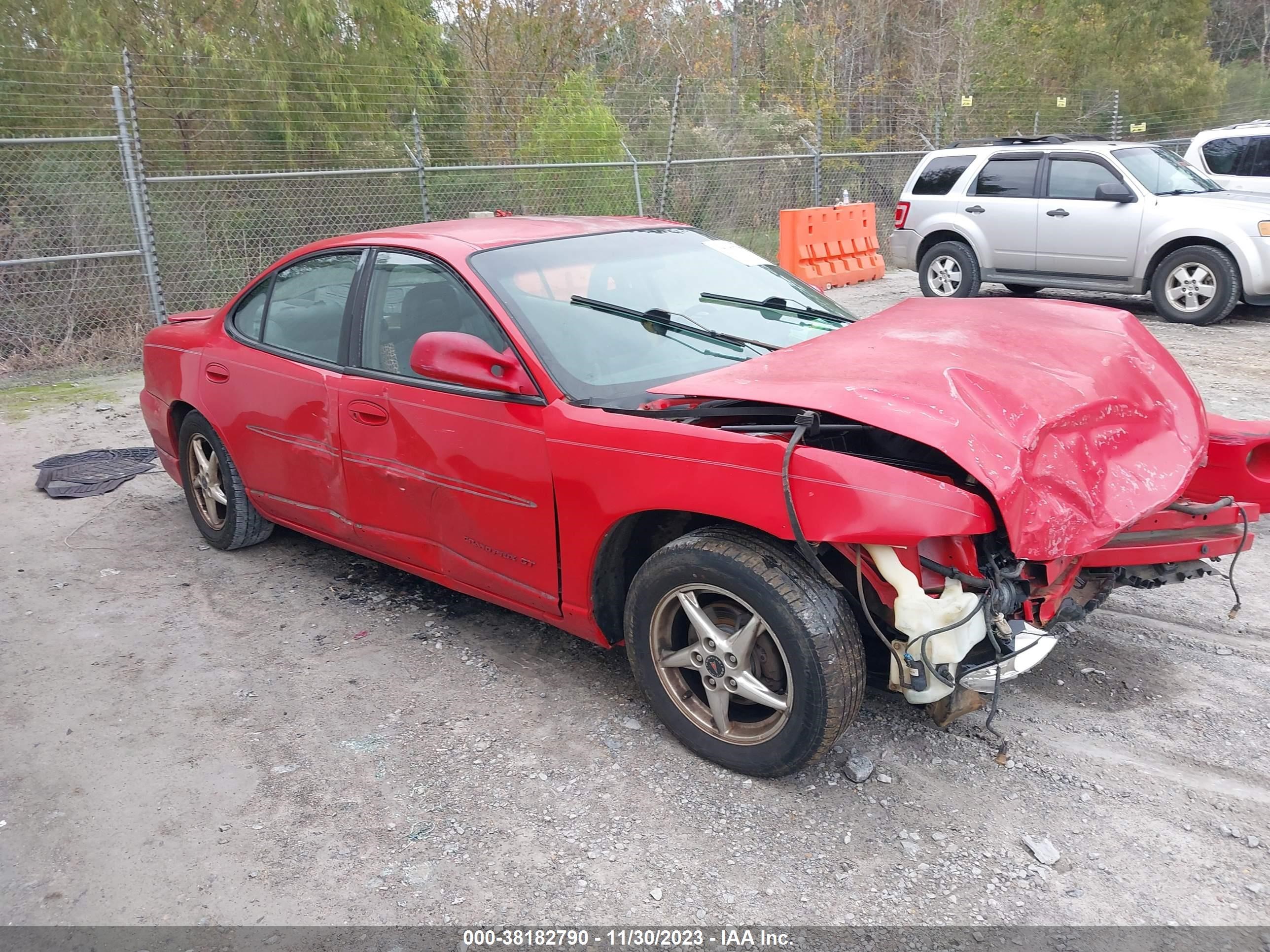 PONTIAC GRAND PRIX 2001 1g2wp52k11f245183