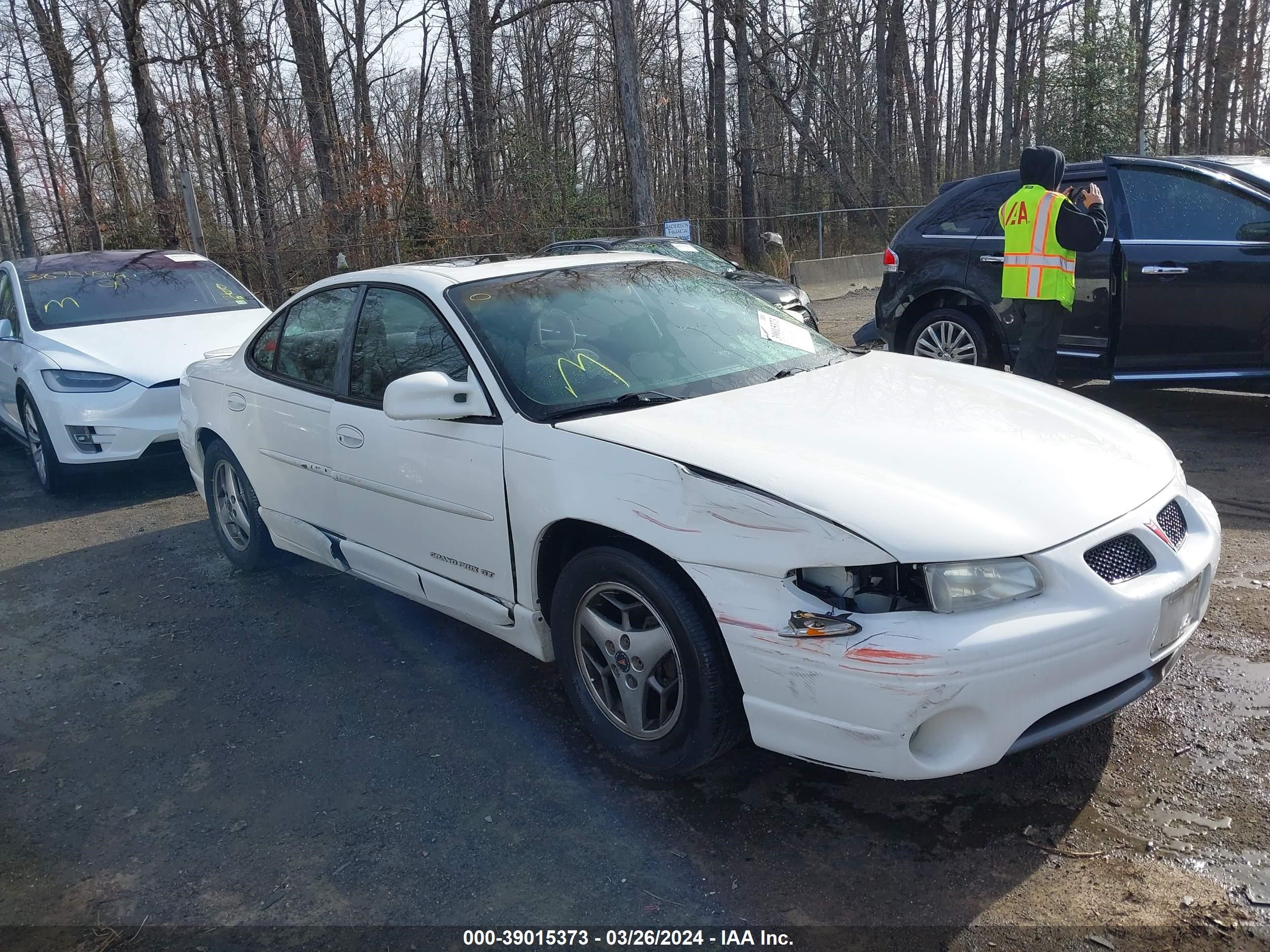 PONTIAC GRAND PRIX 2002 1g2wp52k12f190610