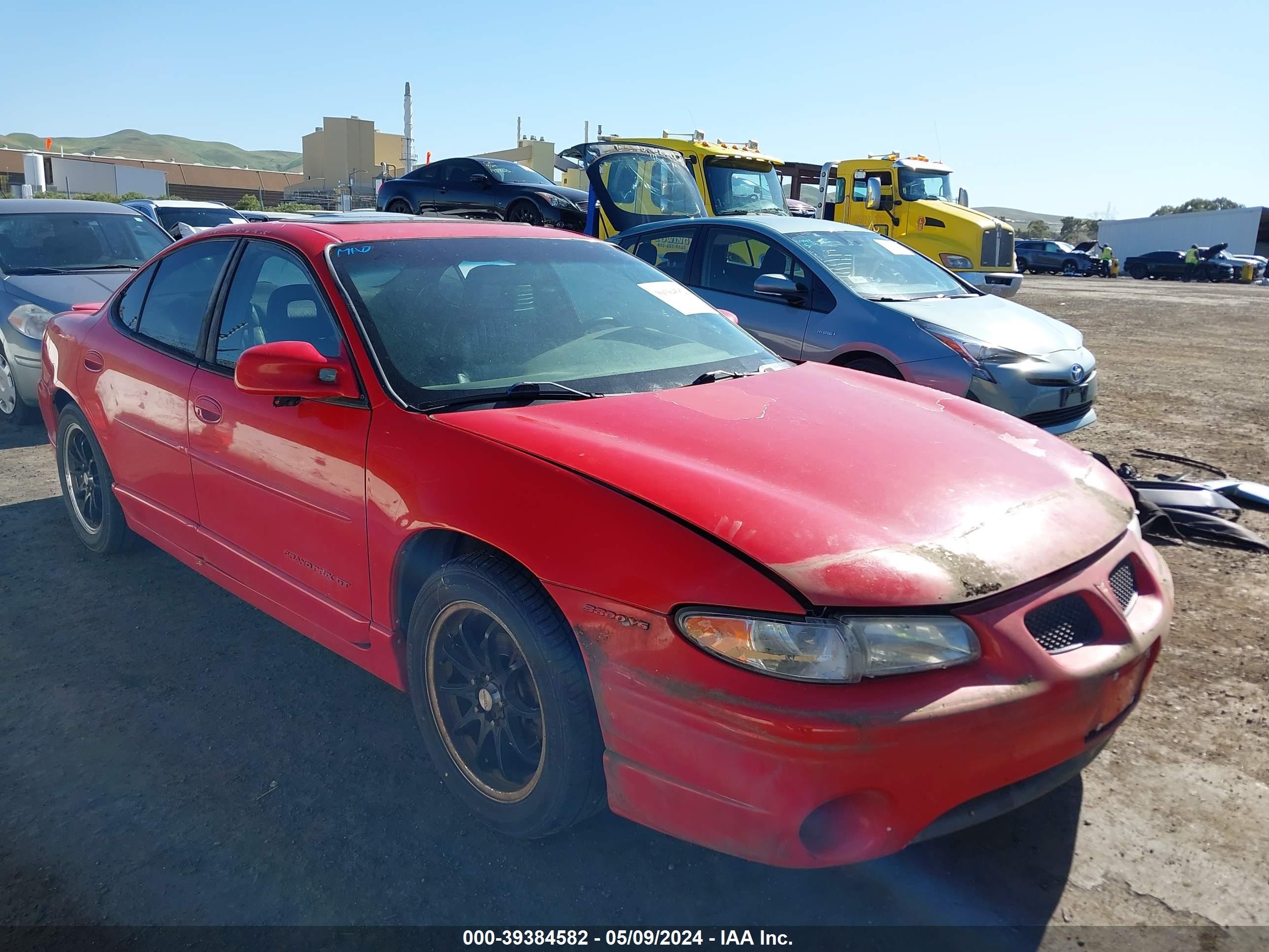 PONTIAC GRAND PRIX 1999 1g2wp52k3xf214235