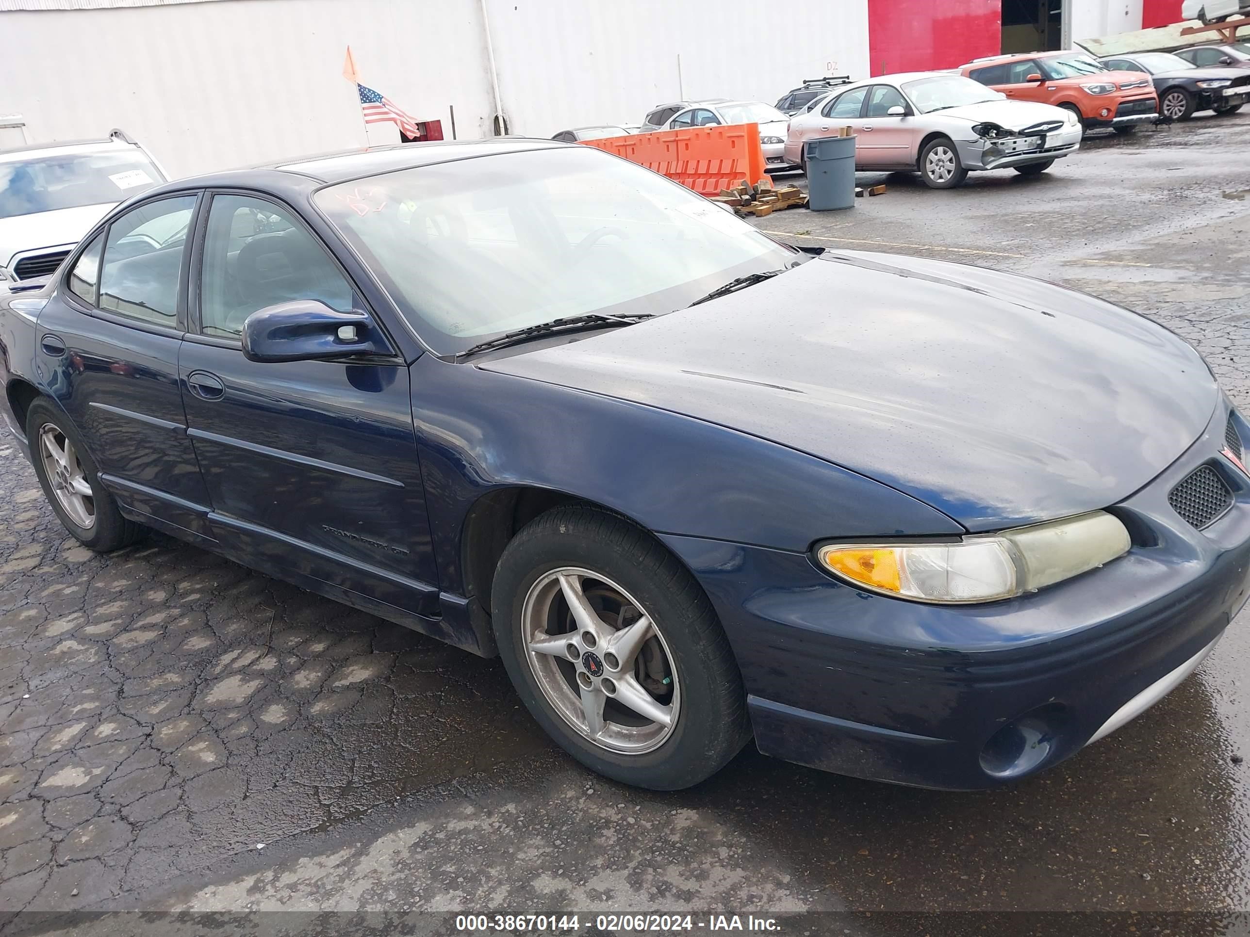 PONTIAC GRAND PRIX 2001 1g2wp52k41f231567