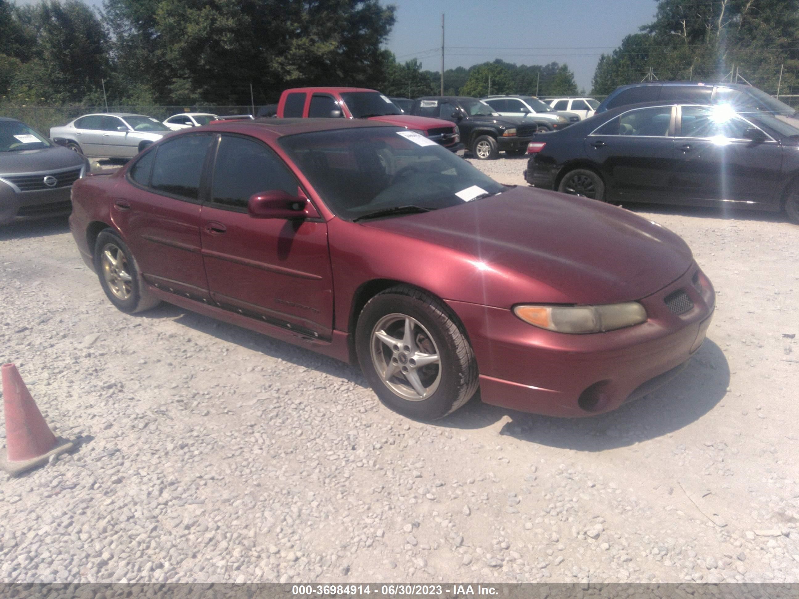 PONTIAC GRAND PRIX 2002 1g2wp52k42f177348