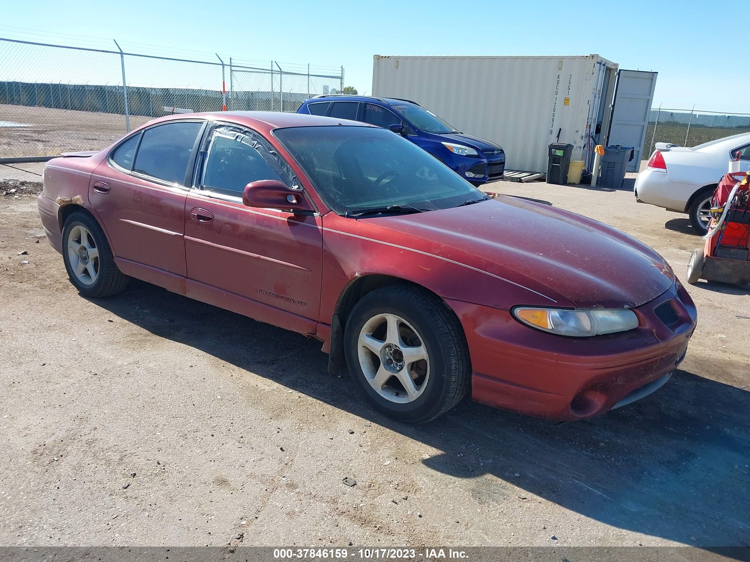 PONTIAC GRAND PRIX 2002 1g2wp52k52f260982