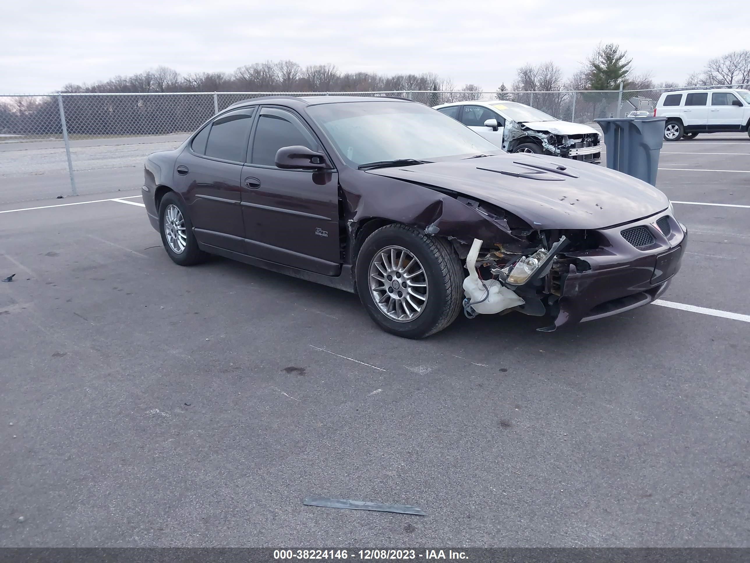 PONTIAC GRAND PRIX 2002 1g2wr52192f152446