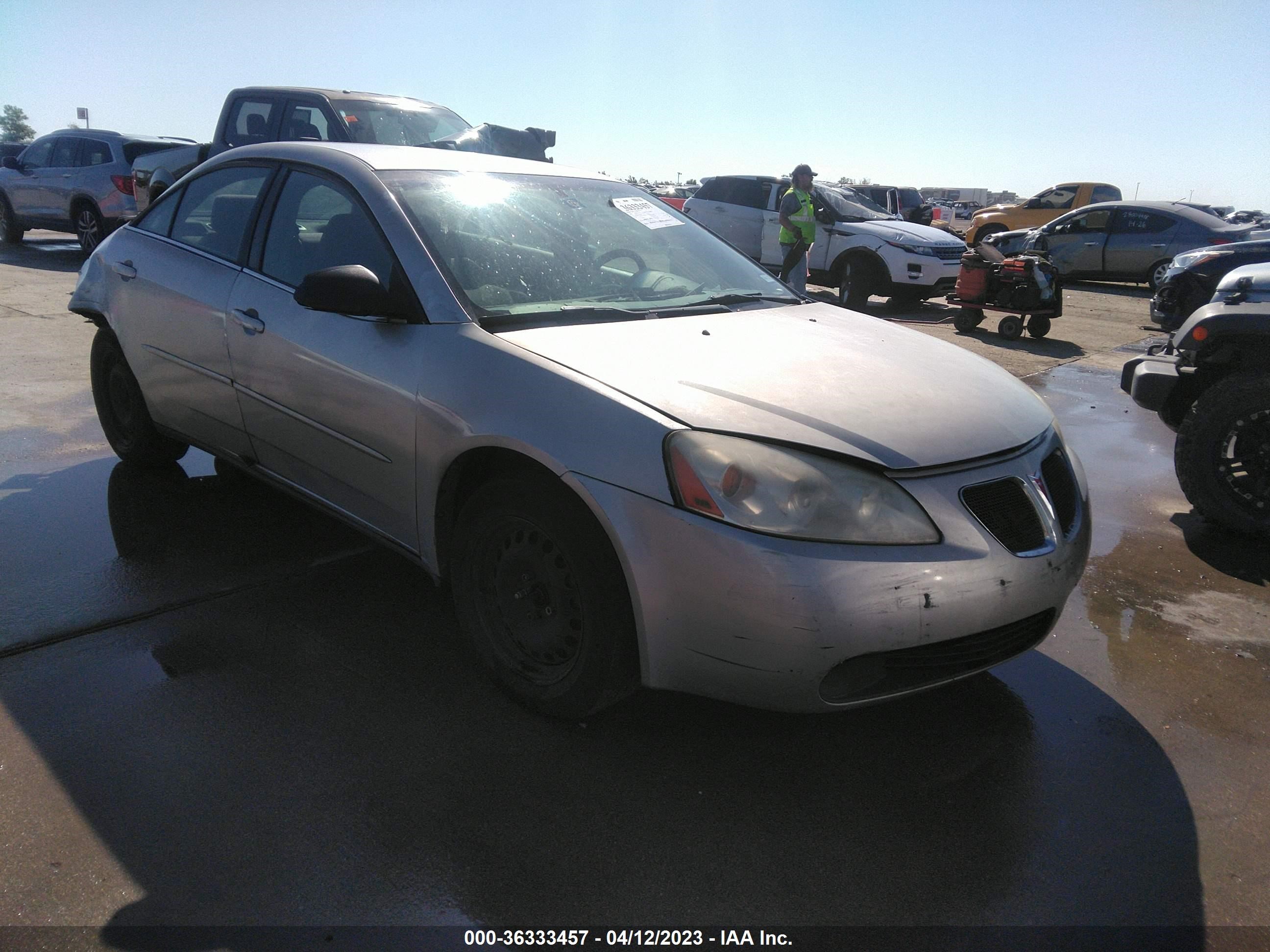 PONTIAC G6 2006 1g2zf55b064218734