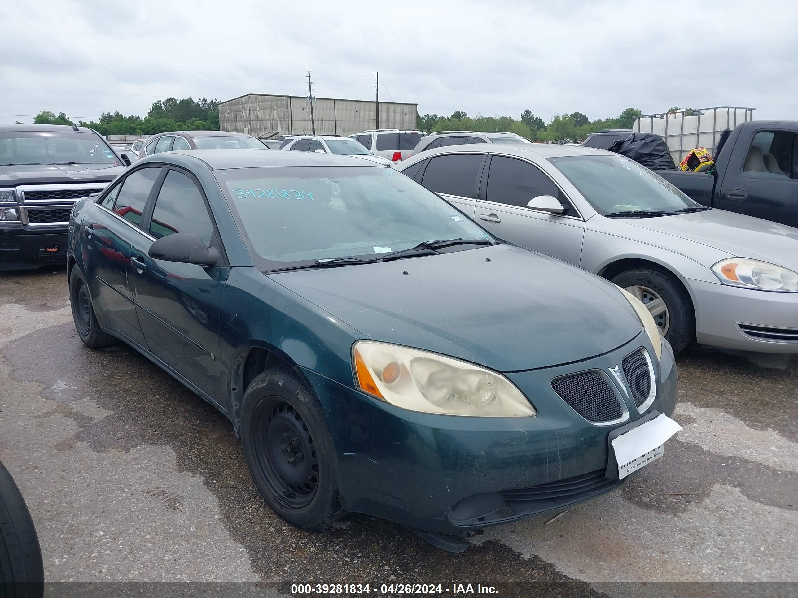 PONTIAC G6 2006 1g2zf55b064238918