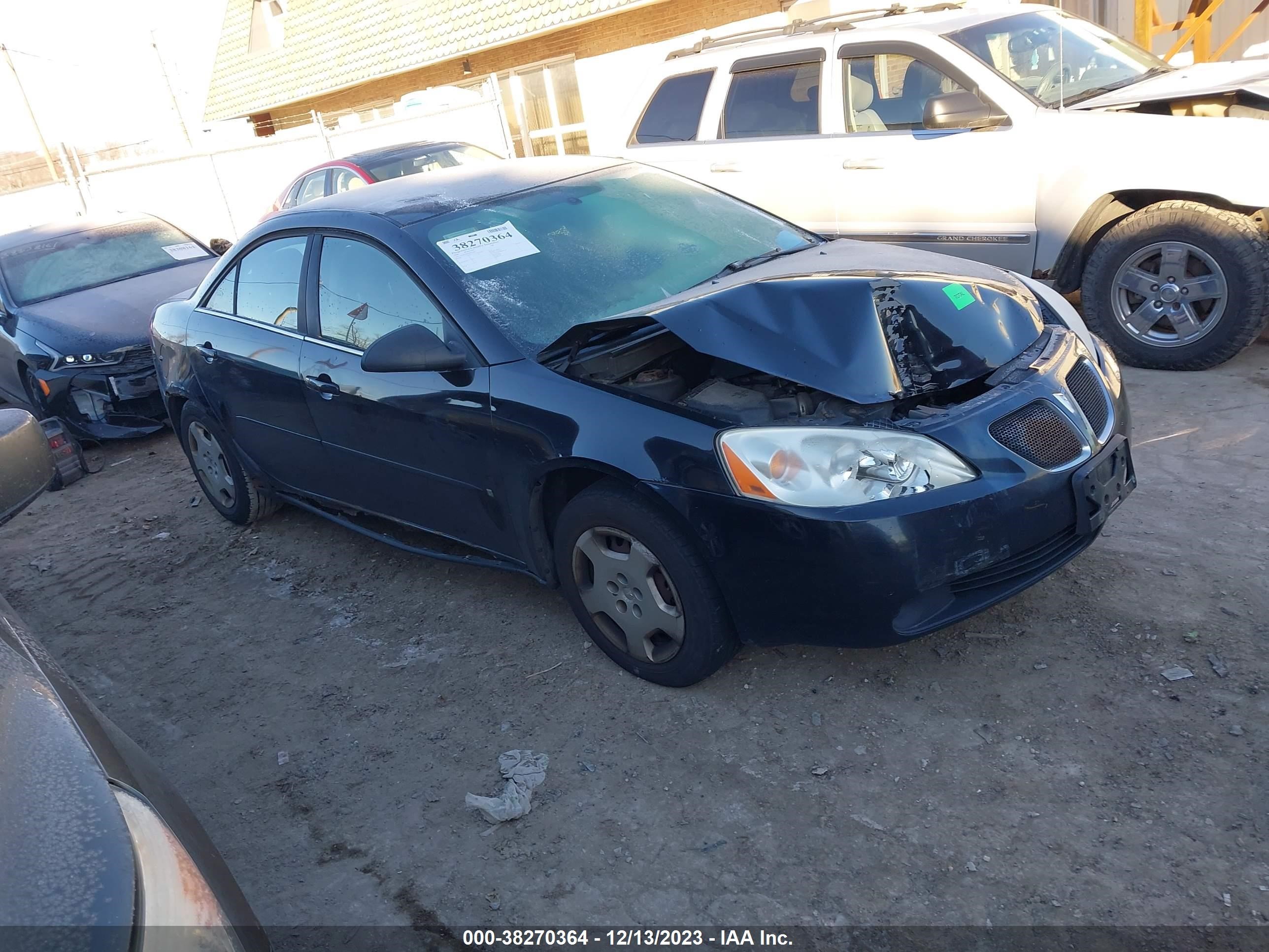 PONTIAC G6 2006 1g2zf55b264281107