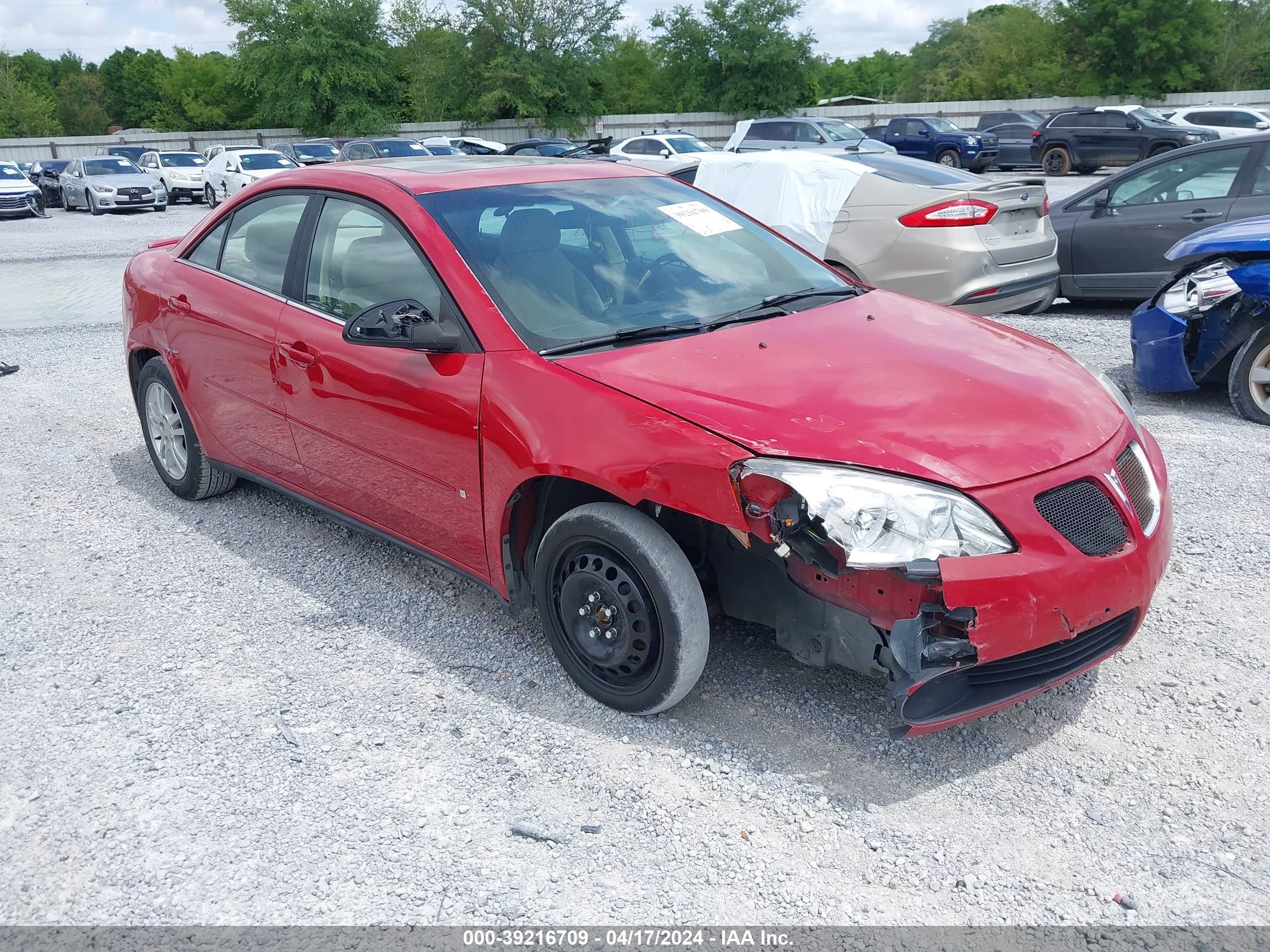 PONTIAC G6 2006 1g2zf55b264285657