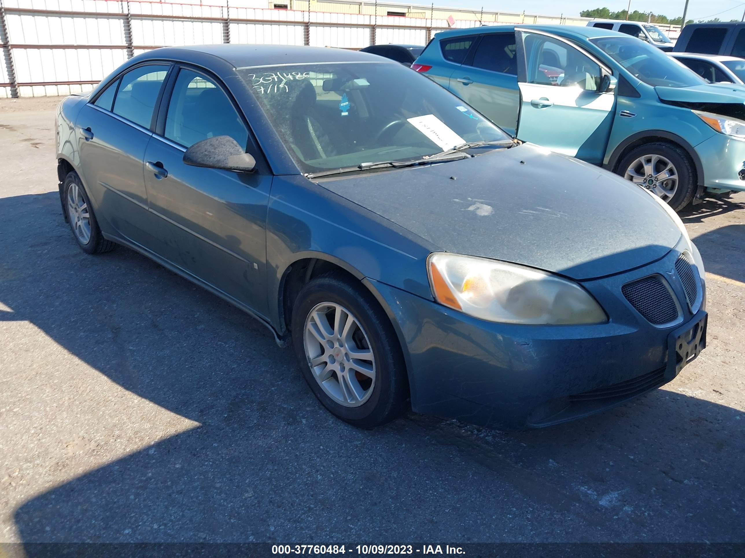 PONTIAC G6 2006 1g2zf55b364149523