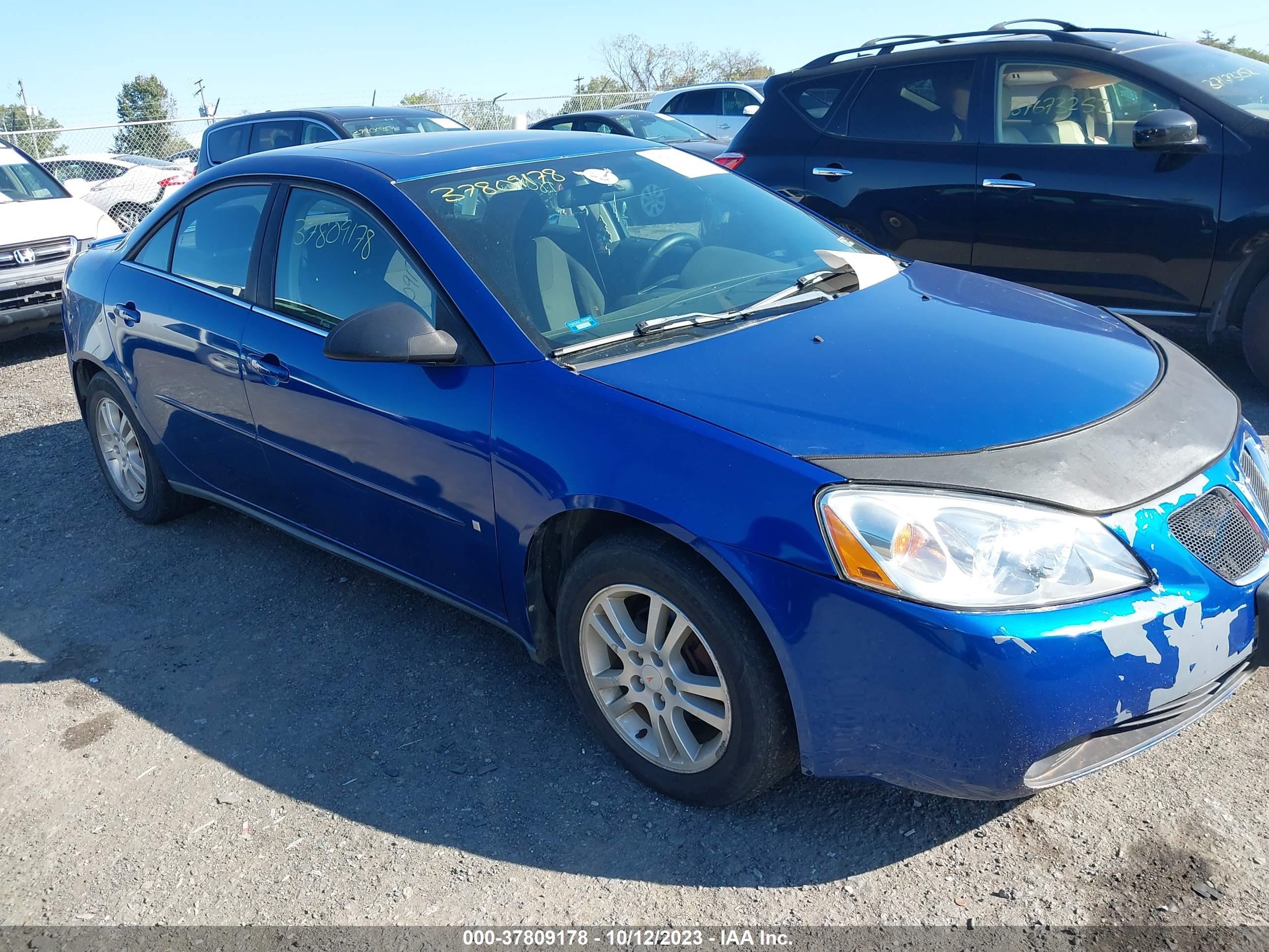 PONTIAC G6 2006 1g2zf55b464279973