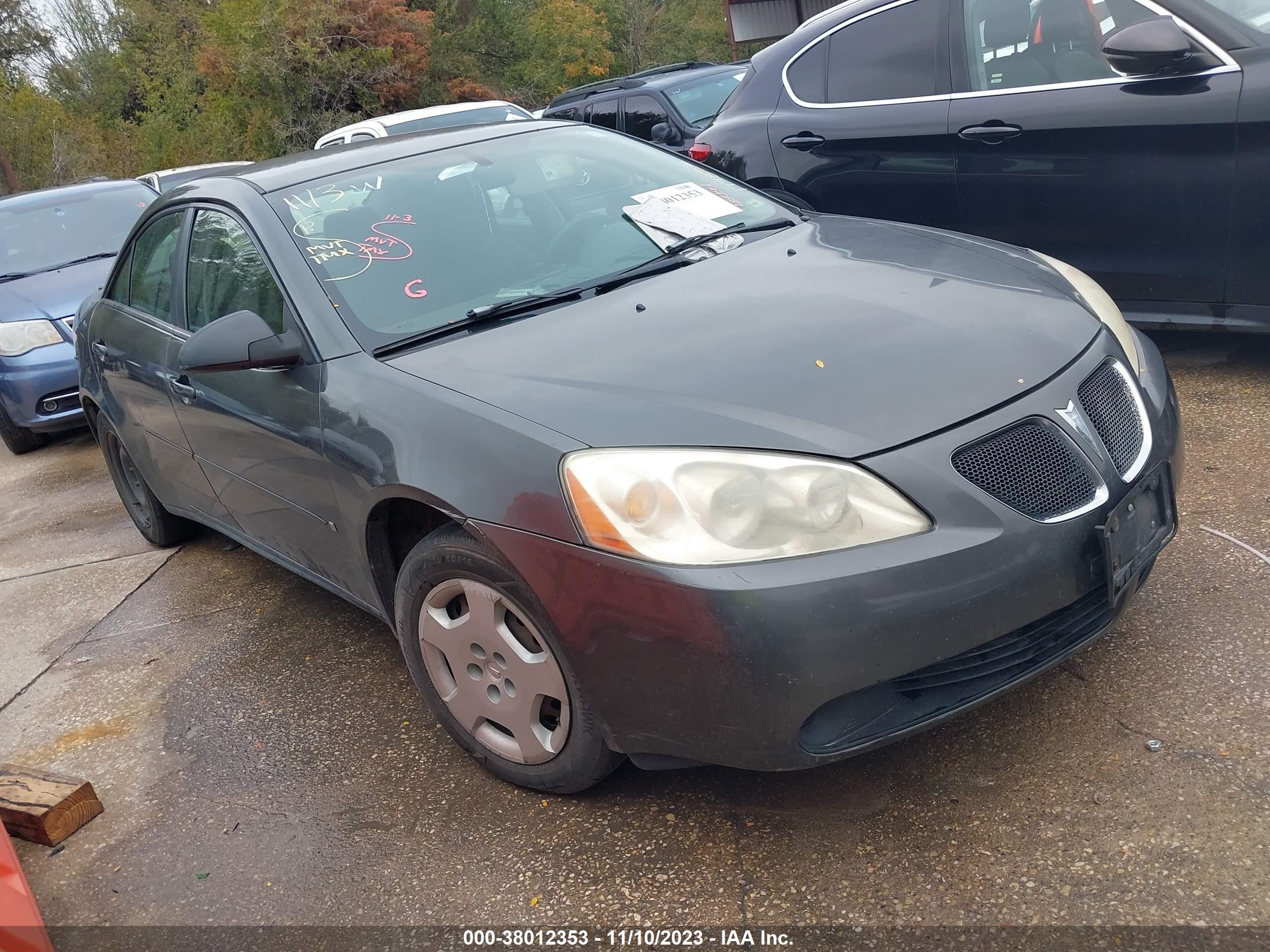 PONTIAC G6 2006 1g2zf55b864177852