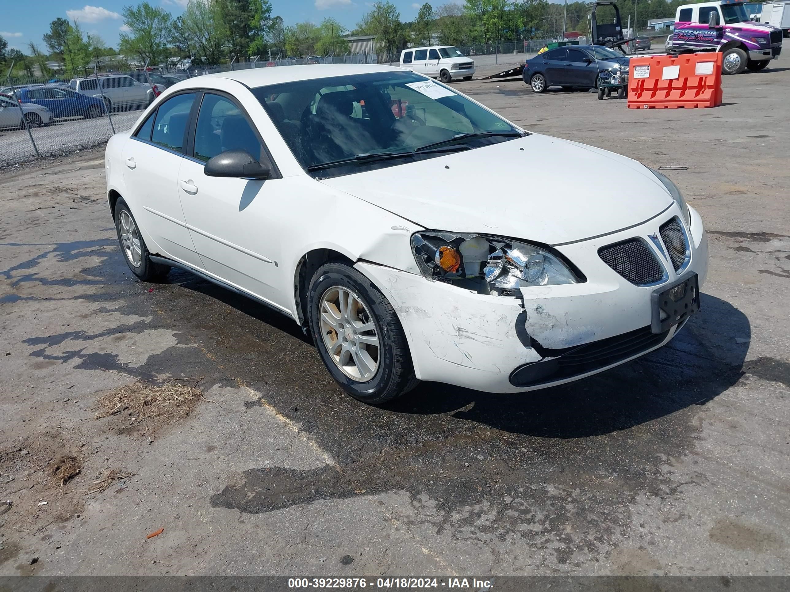 PONTIAC G6 2006 1g2zf55b964191405