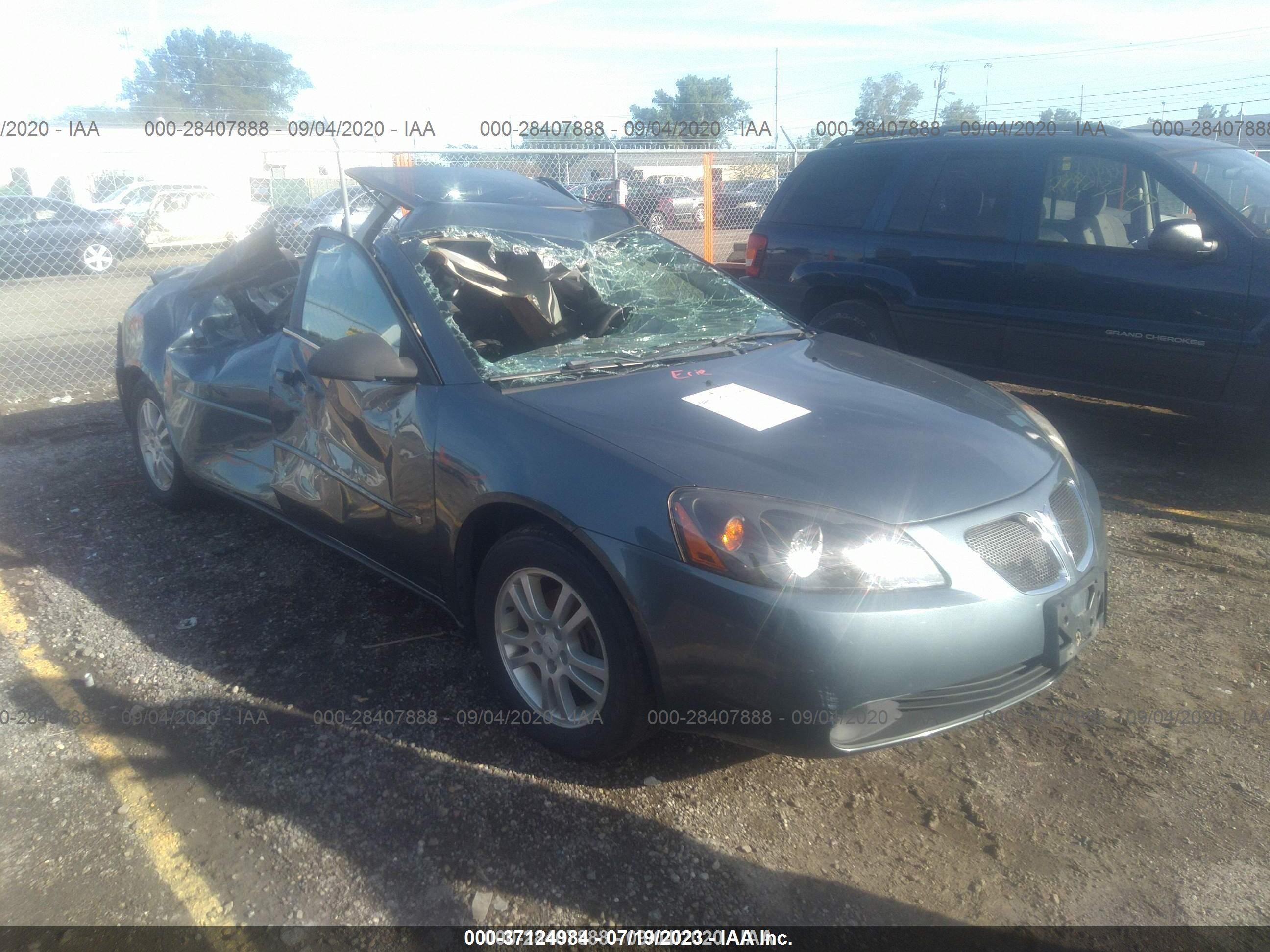 PONTIAC G6 2006 1g2zf55b964222099