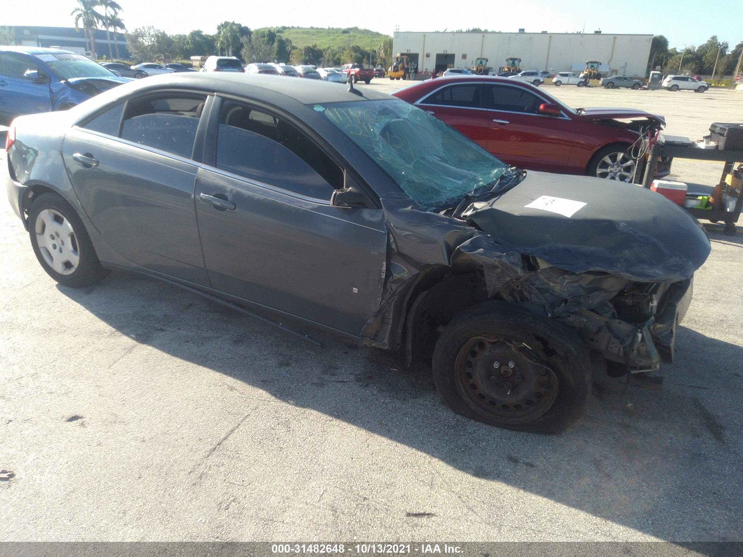 PONTIAC G6 2008 1g2zf57b084153321