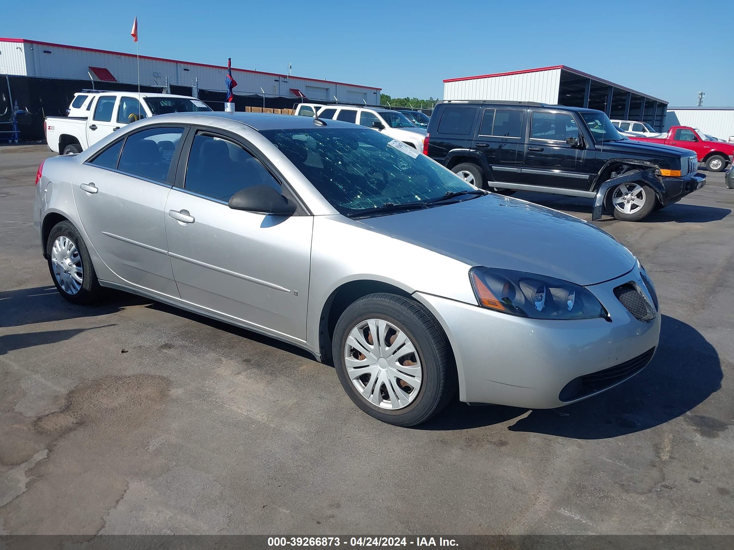 PONTIAC G6 2008 1g2zf57b184117413