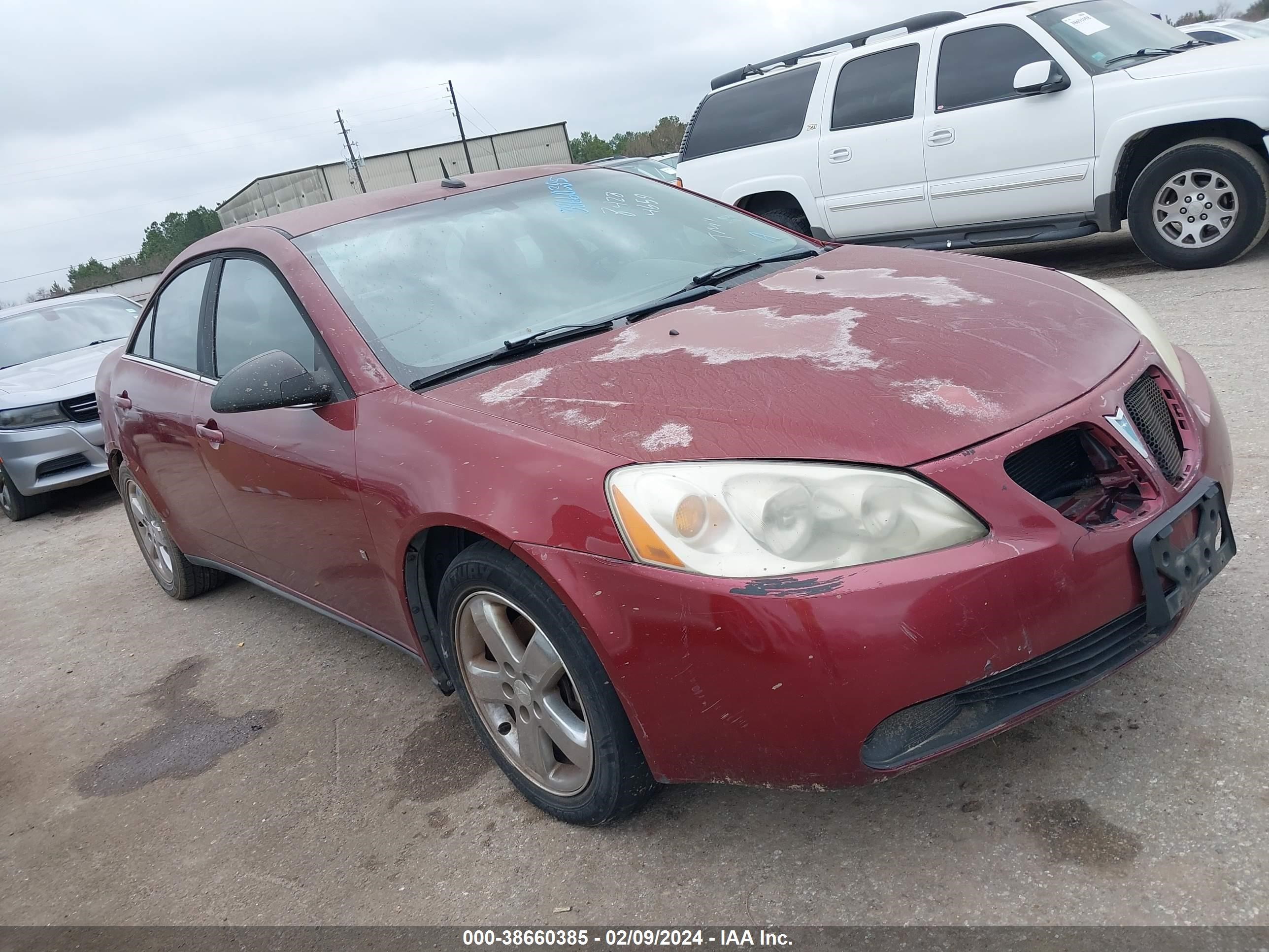 PONTIAC G6 2008 1g2zf57b184284659