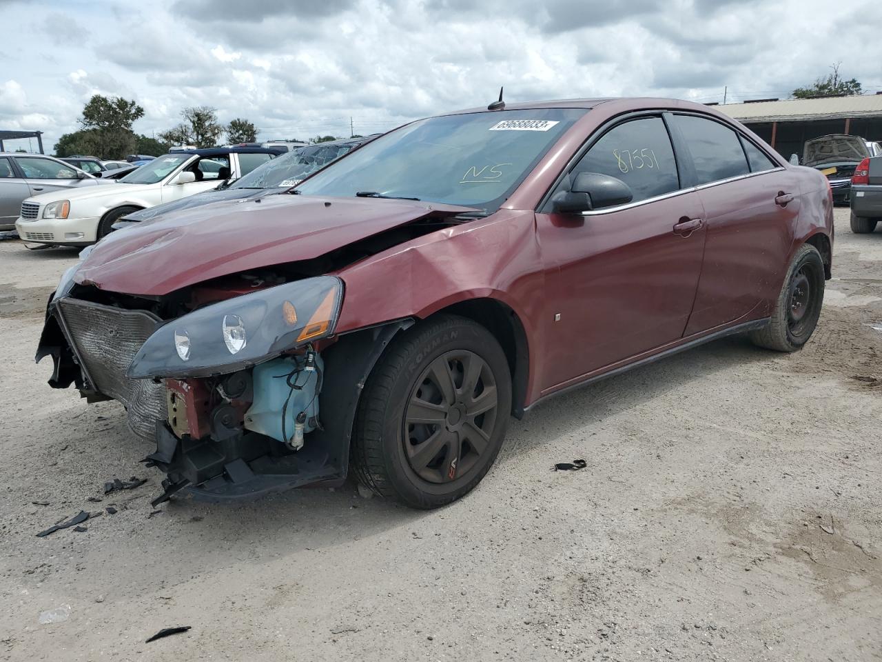 PONTIAC G6 2008 1g2zf57b184303419