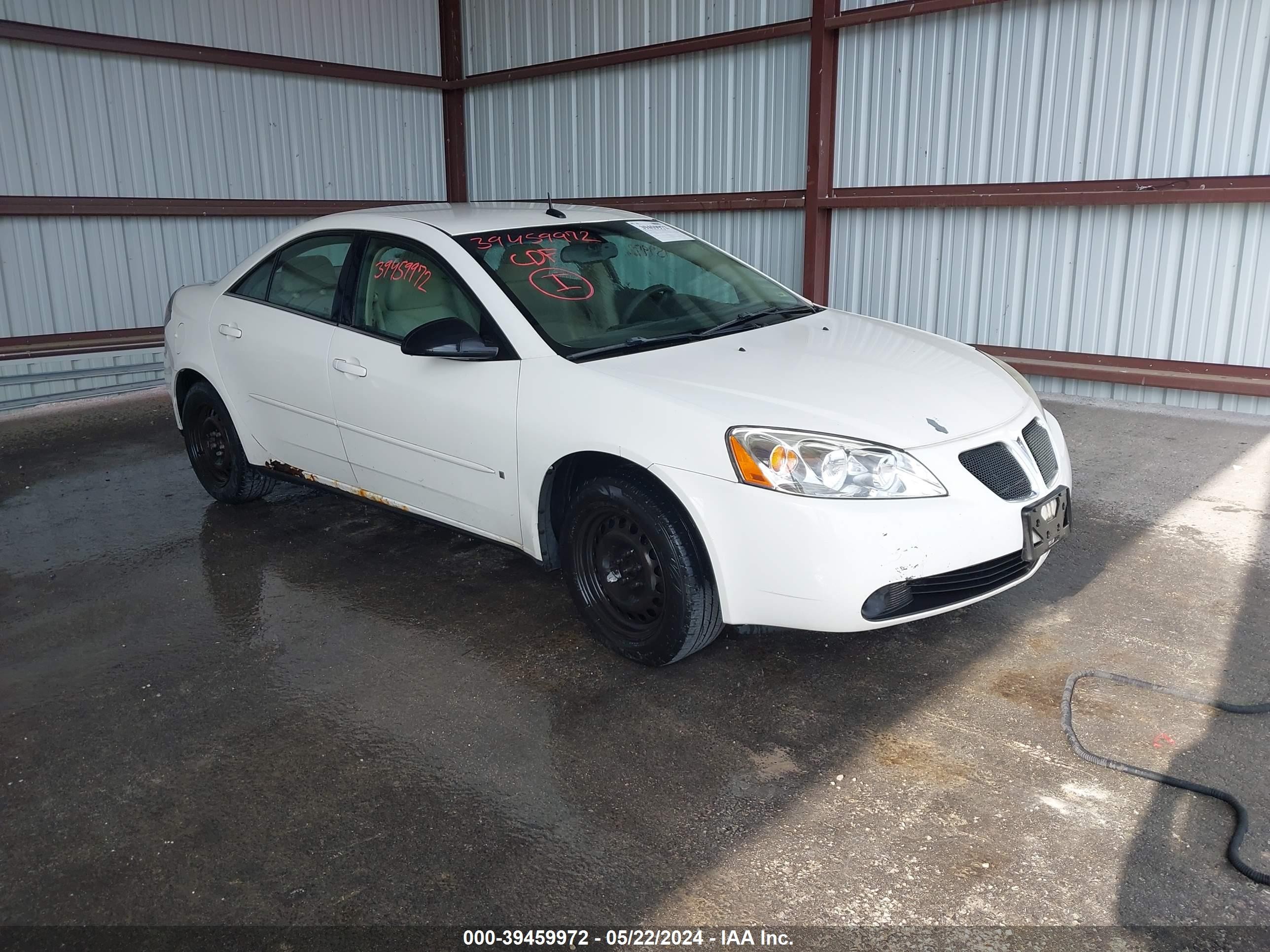 PONTIAC G6 2008 1g2zf57b284100071