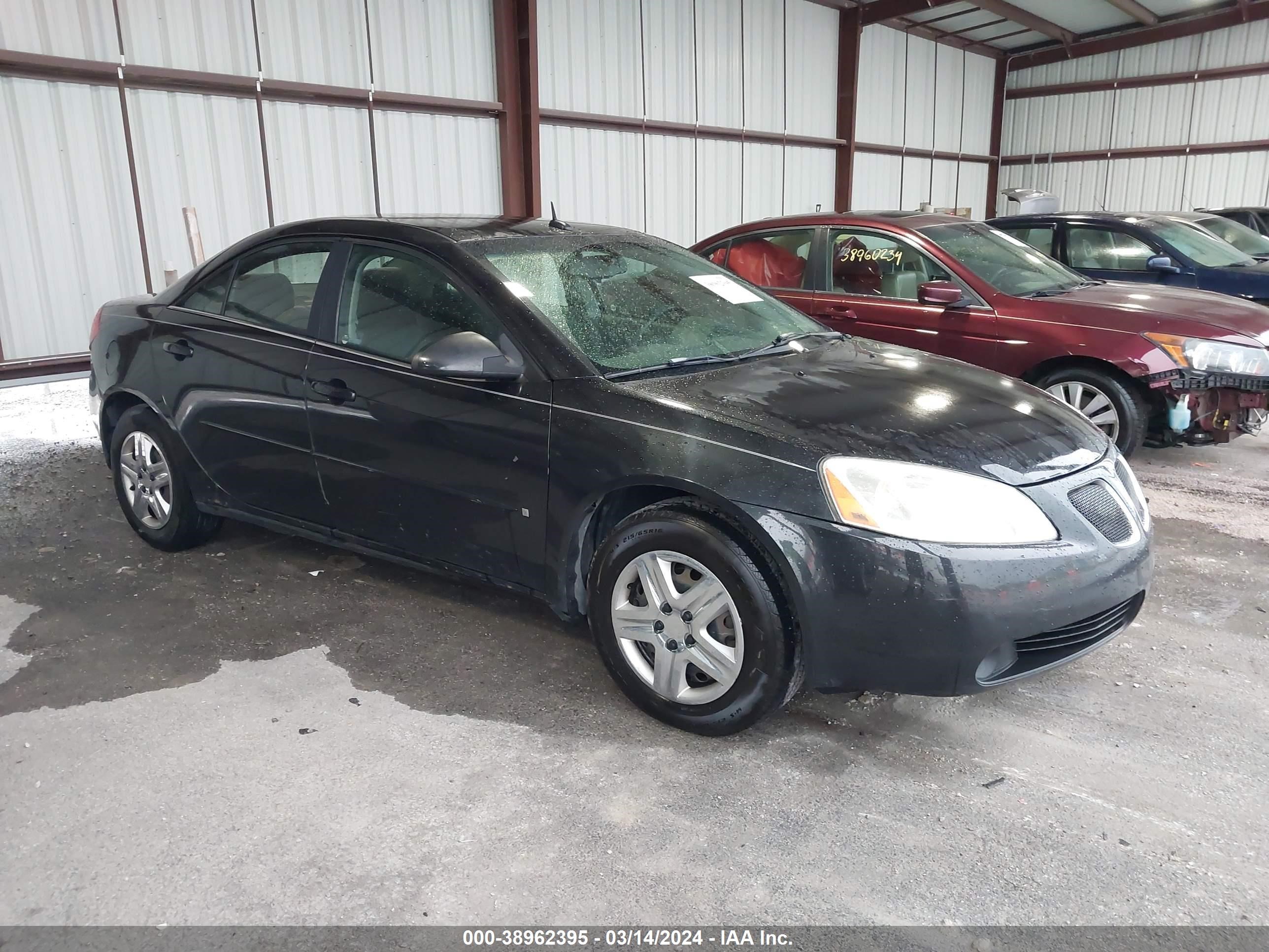 PONTIAC G6 2008 1g2zf57b484261229