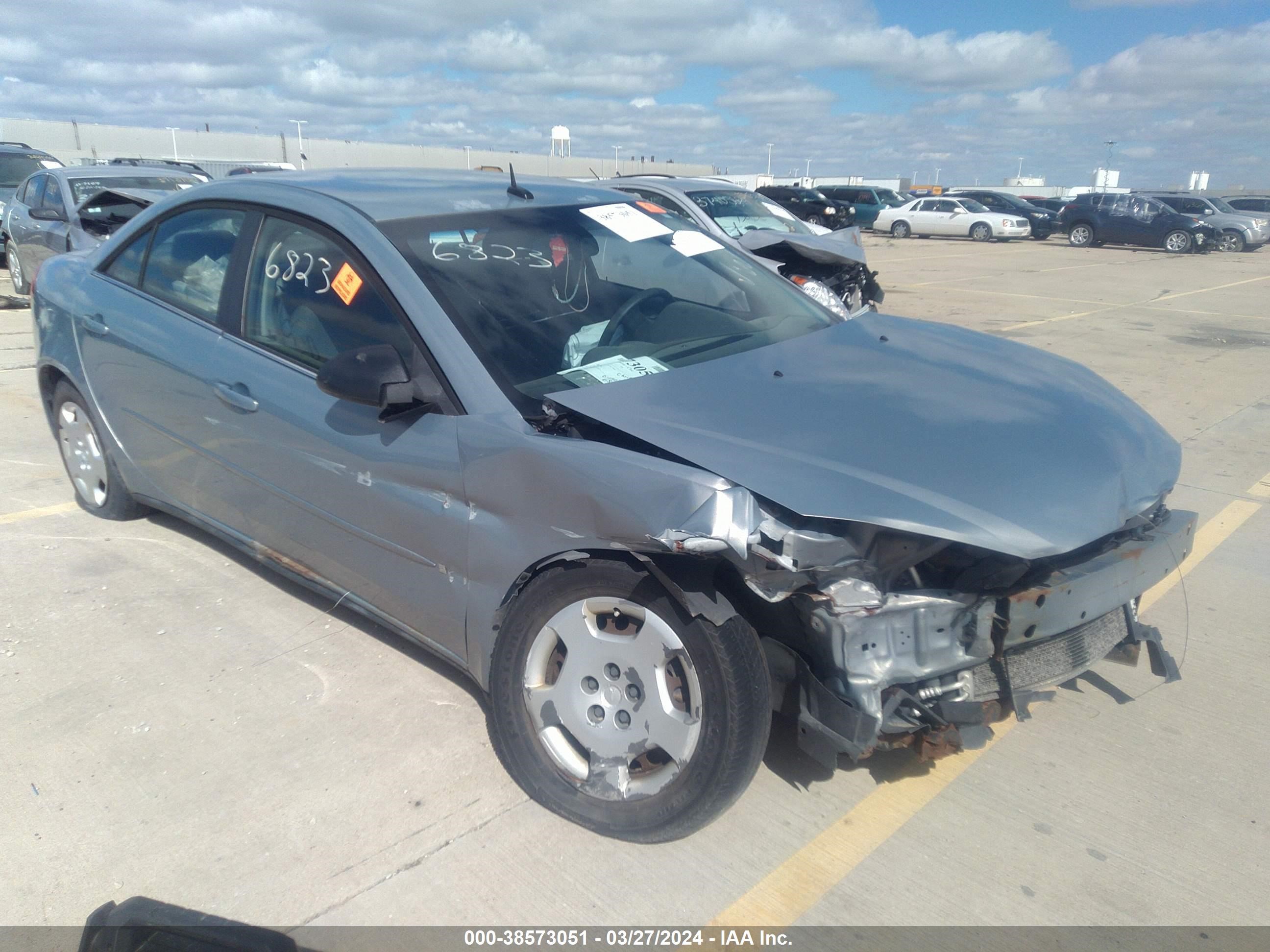 PONTIAC G6 2008 1g2zf57b584112960