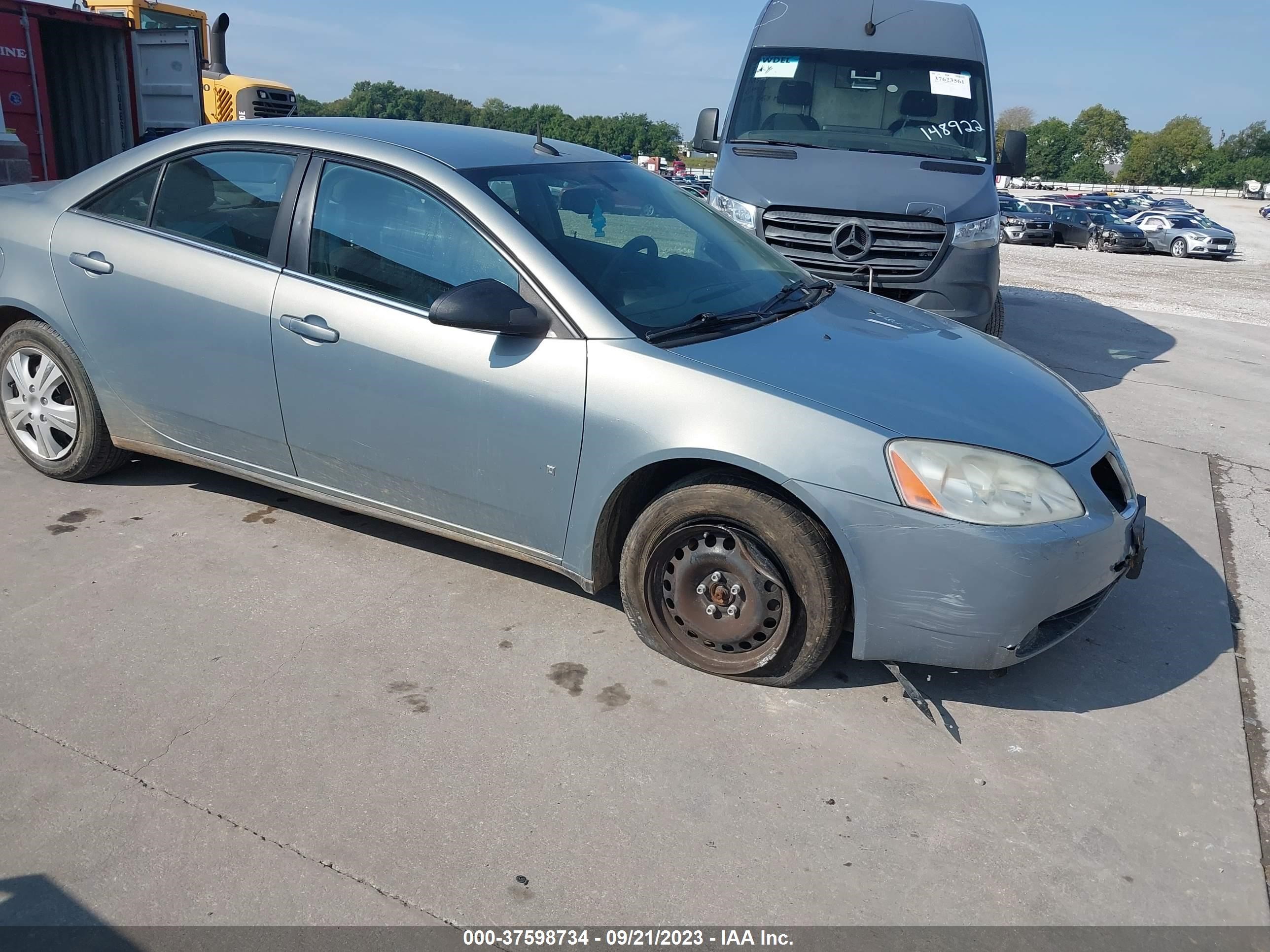 PONTIAC G6 2008 1g2zf57b584142170