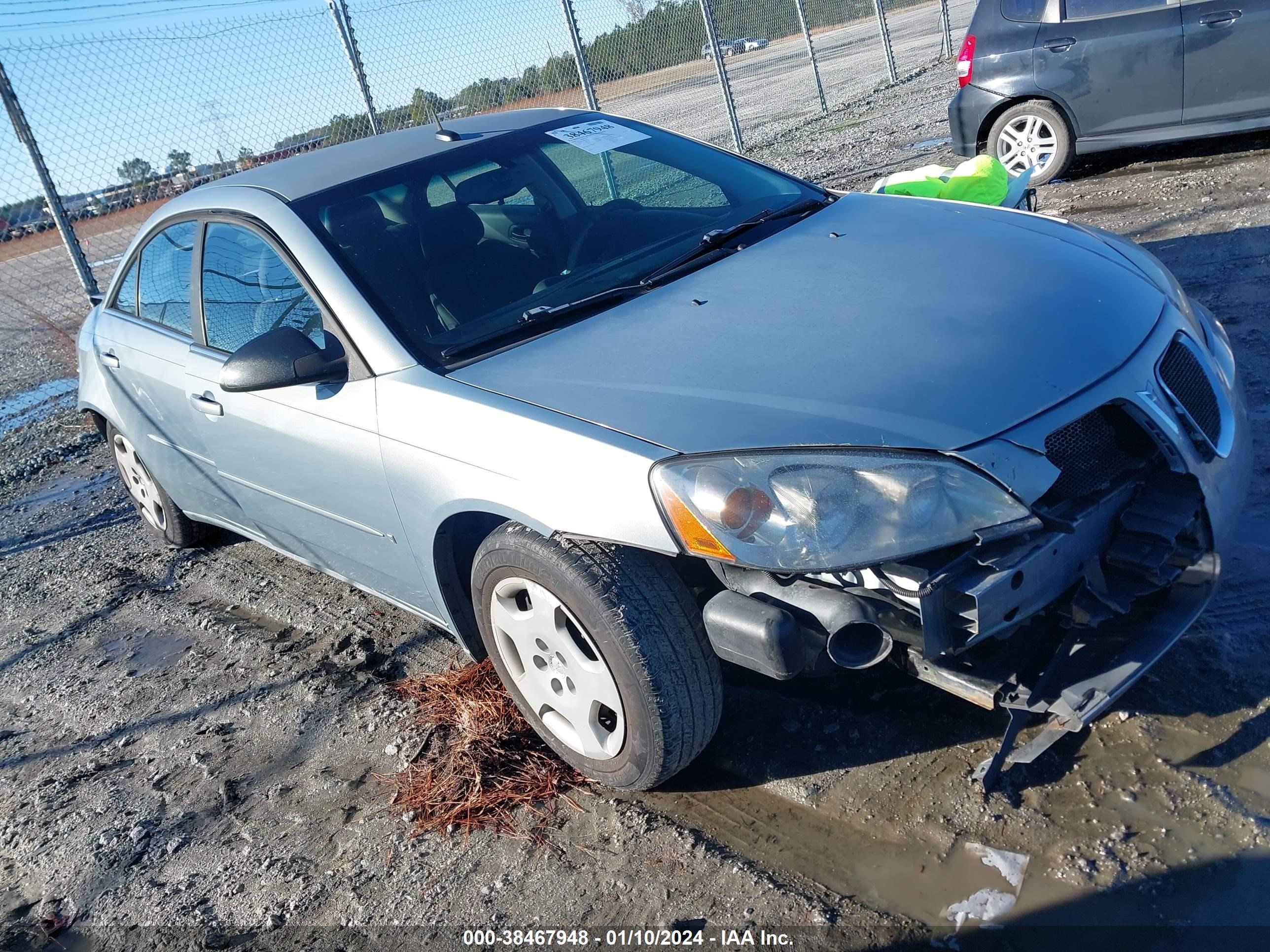 PONTIAC G6 2008 1g2zf57b584158207