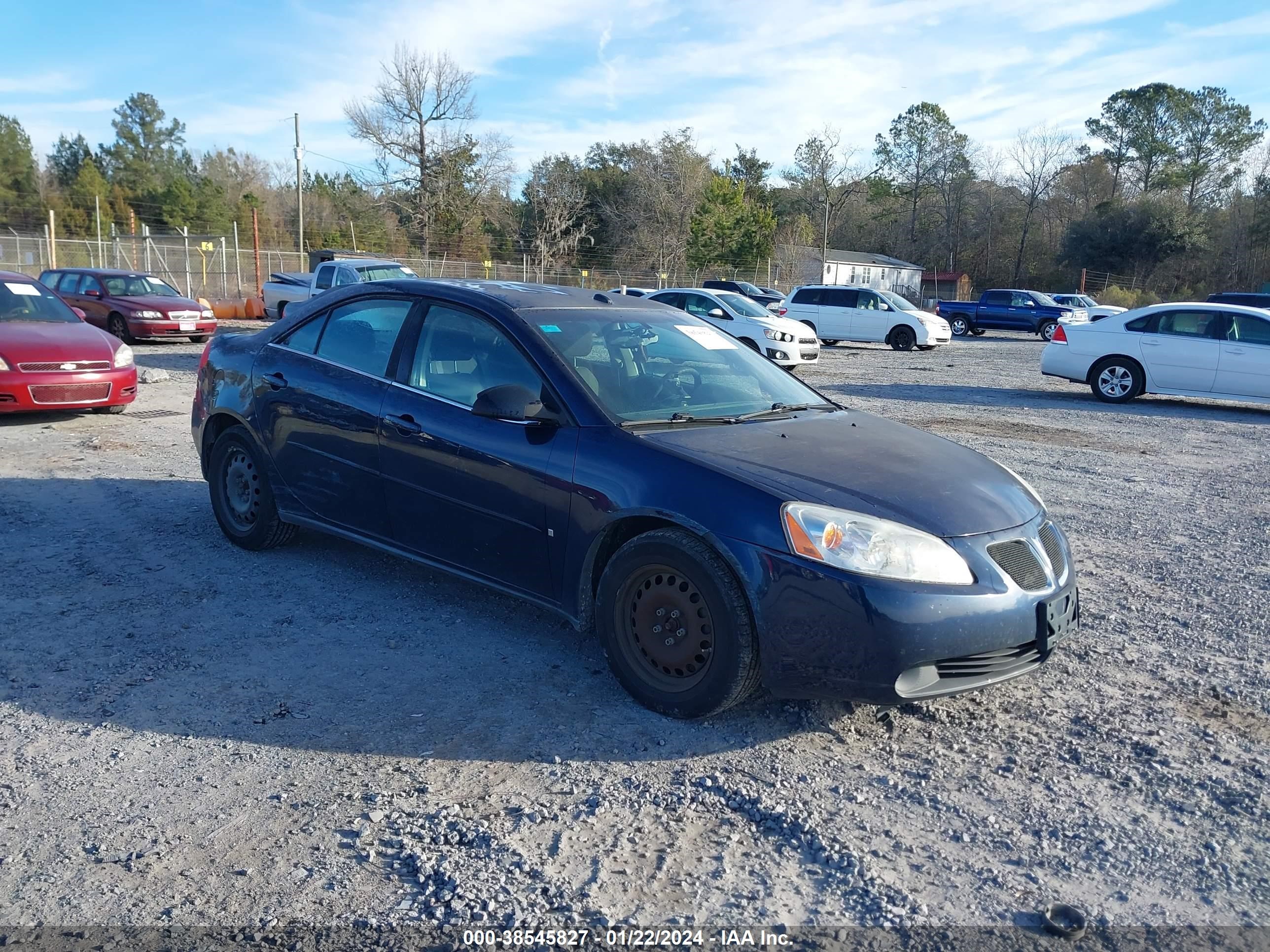 PONTIAC G6 2008 1g2zf57b684114944