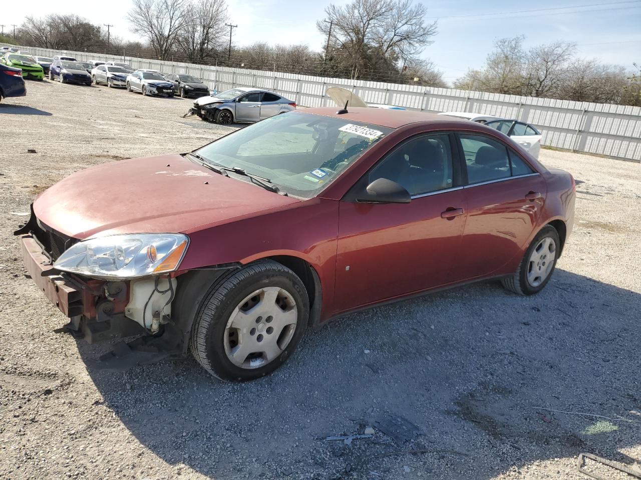 PONTIAC G6 2008 1g2zf57b684271518