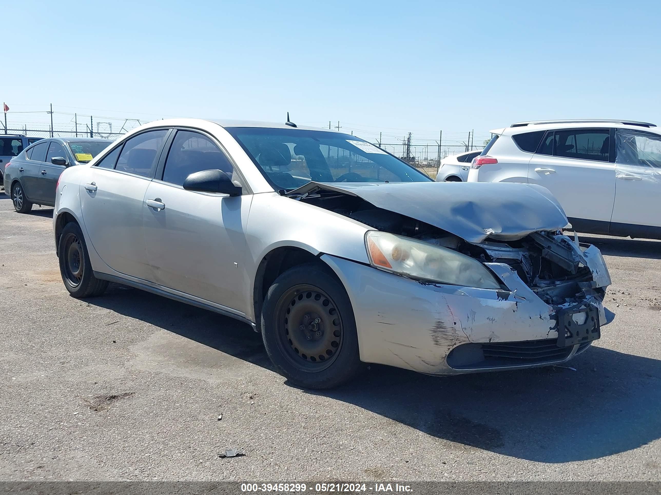 PONTIAC G6 2008 1g2zf57b884249326