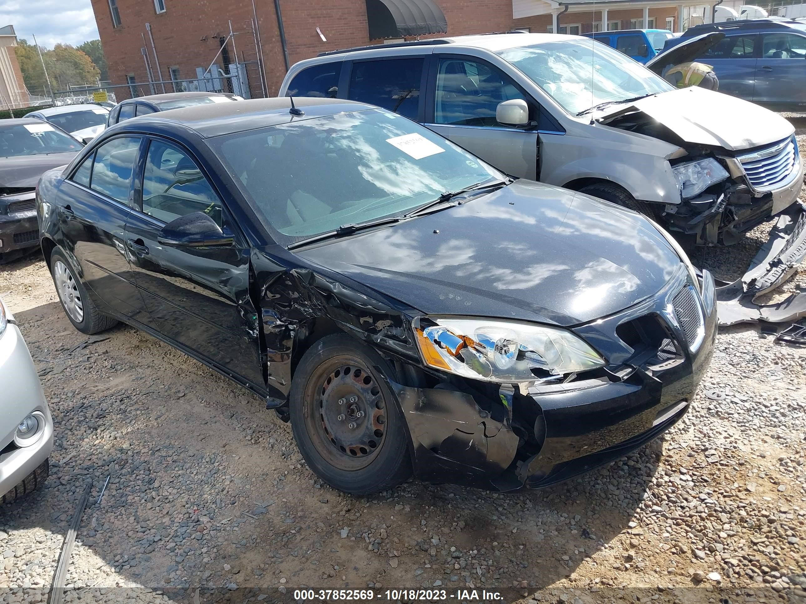 PONTIAC G6 2008 1g2zf57b984114971