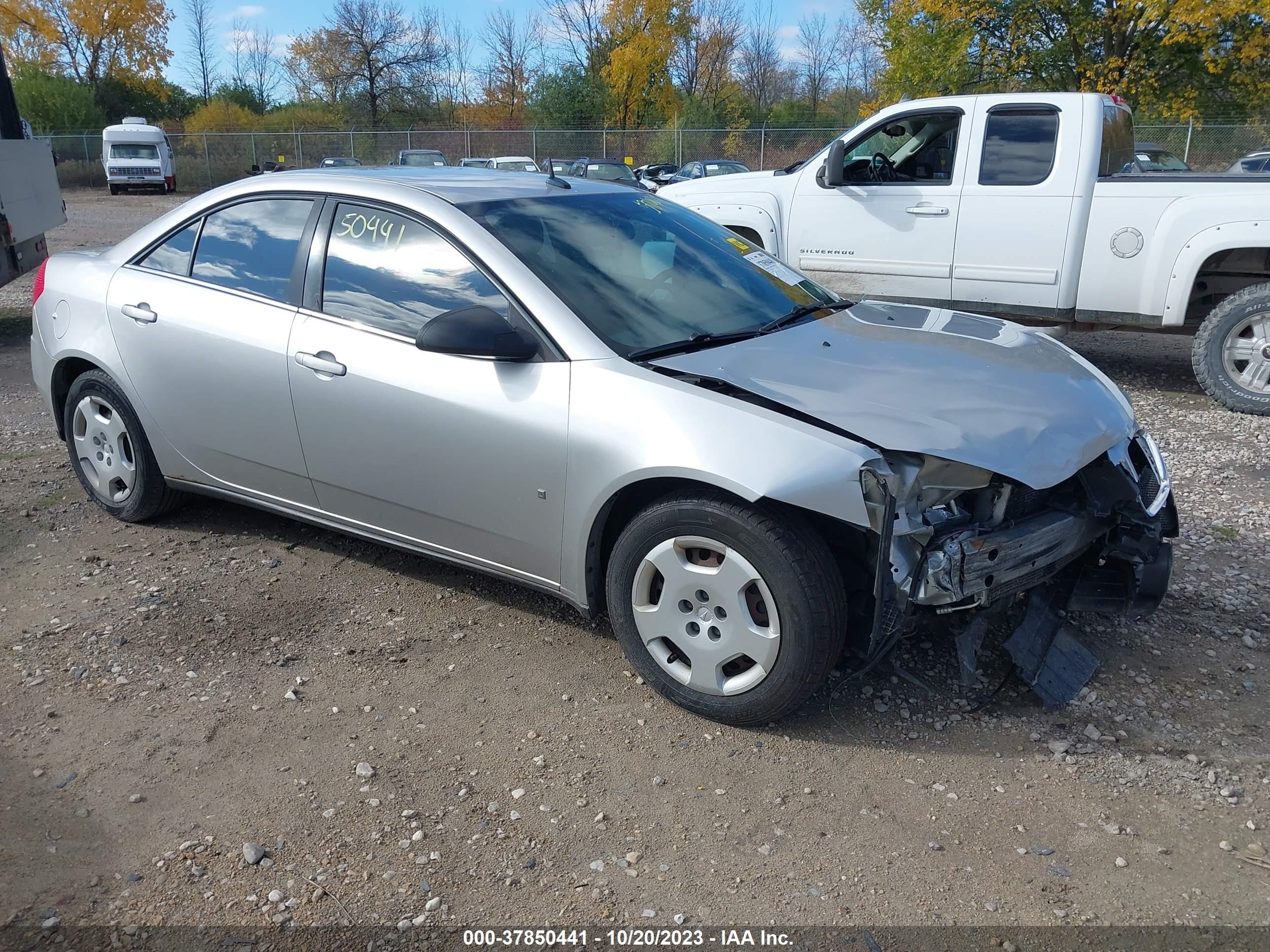 PONTIAC G6 2008 1g2zf57bx84144772